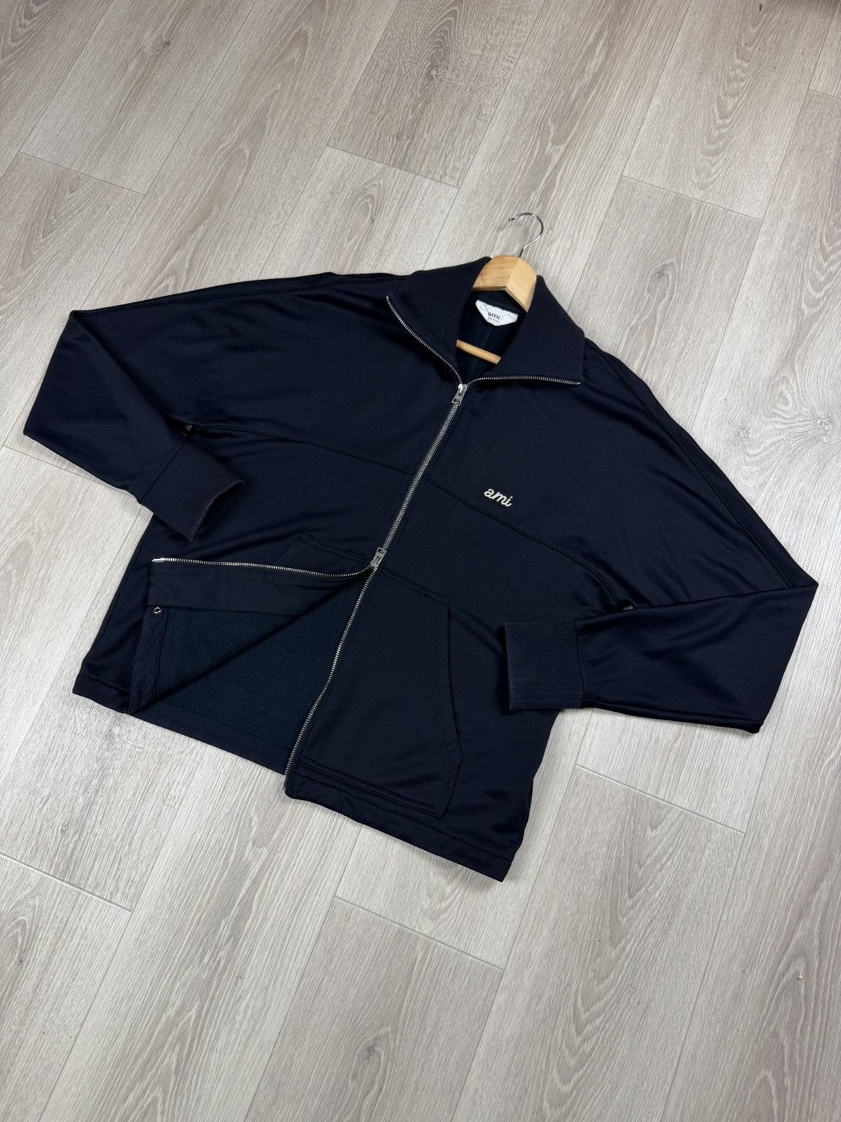 AMI AMI Paris Zip Track Top Sweatshirt Size L Size US L / EU 52-54 / 3 - 8 Thumbnail