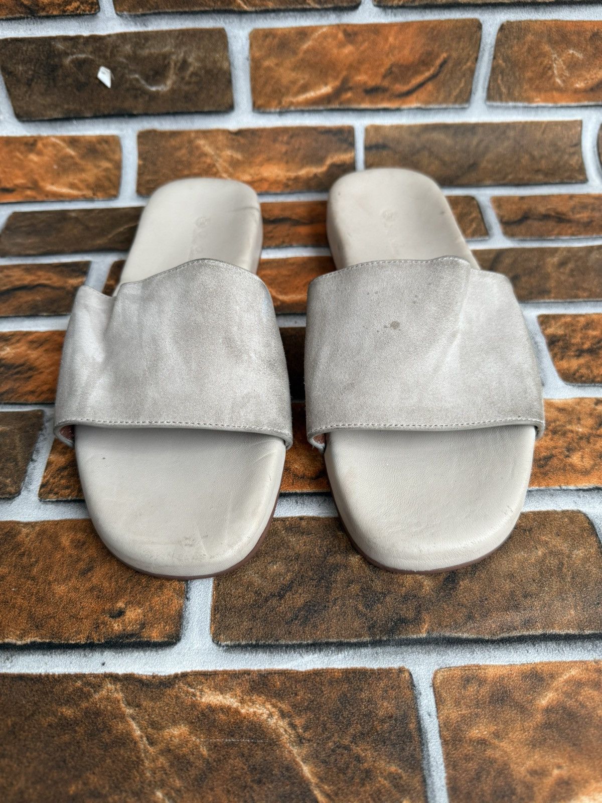 Loro Piana Suede Lp Sandals Size US 10 / EU 43 - 3 Thumbnail