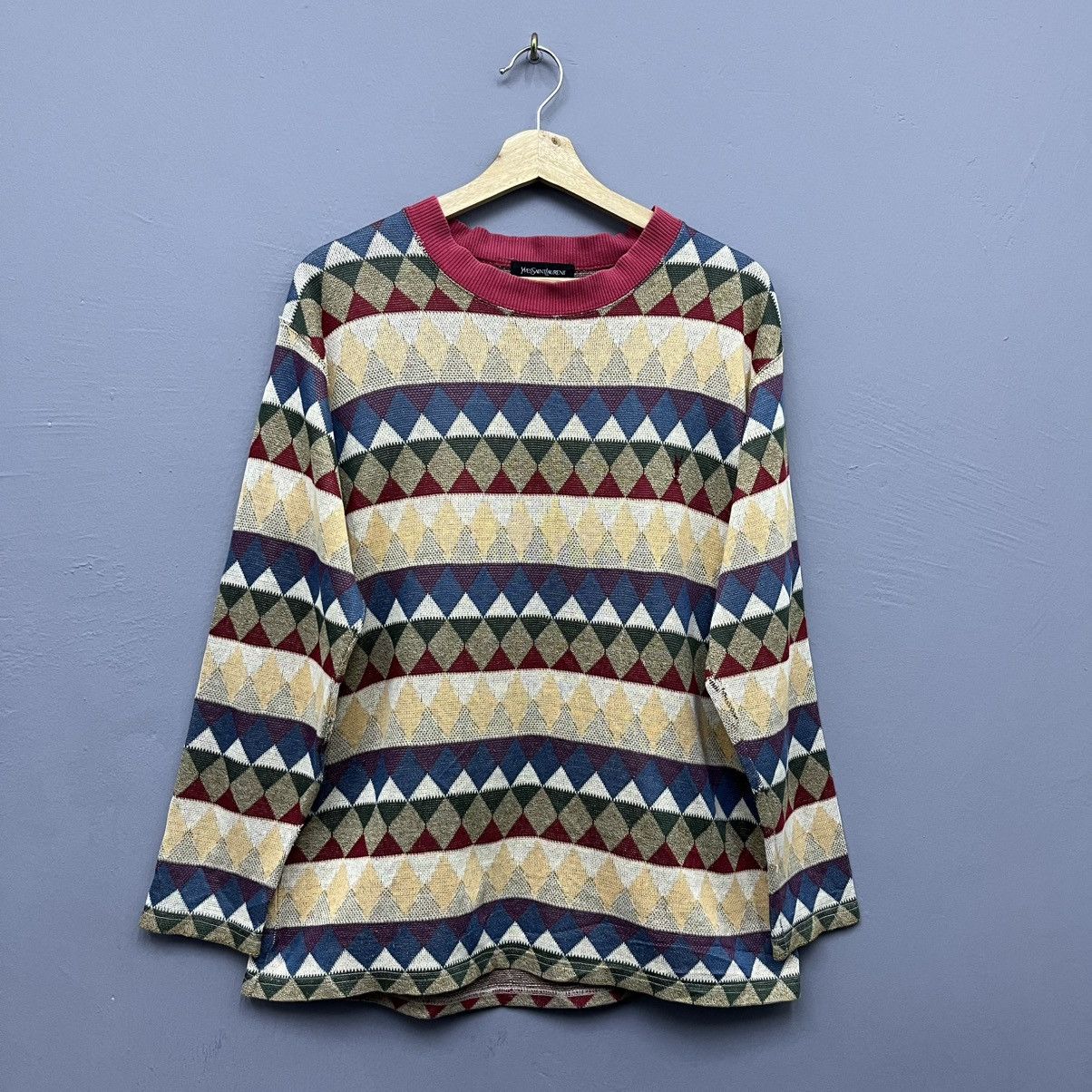Yves Saint Laurent Vintage Yvest Saint Laurent Sweater Size US S / EU 44-46 / 1 - 1 Thumbnail