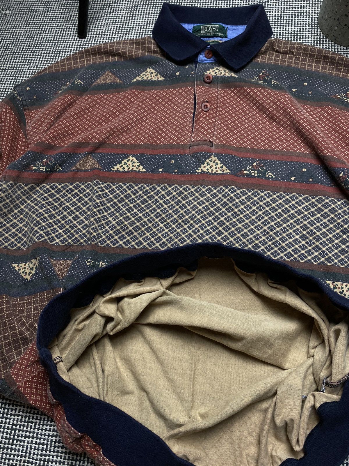 Vintage Boys vintage very rare long sleeve sweatshirt y2k Size US M / EU 48-50 / 2 - 11 Thumbnail