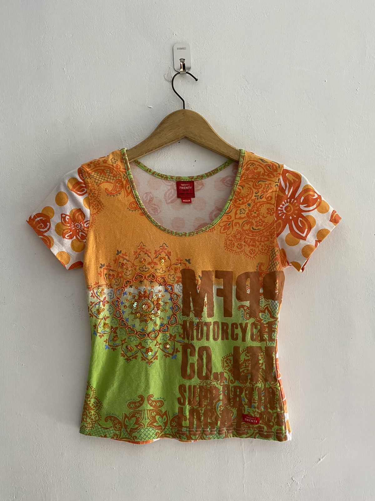 Hysteric Glamour × Japanese Brand × Vintage Japanese ppfm twenty/twenty tshirt Size US M / EU 48-50 / 2 - 1 Thumbnail