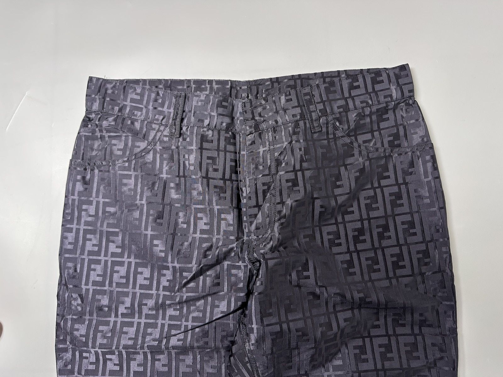 Fendi Fendi FF All over print Cotton Nylon pants Grailed