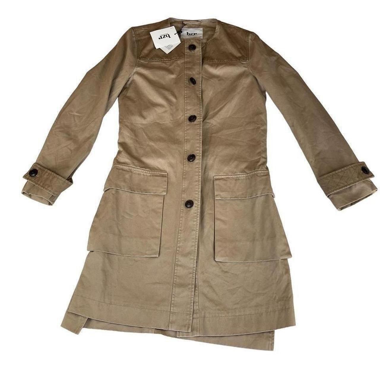 Bruuns Bazaar Bruuns Bazaar Jacket Ladies 34 Beige Jacket Trench coat Size XXS / US 00 / IT 34 - 1 Thumbnail