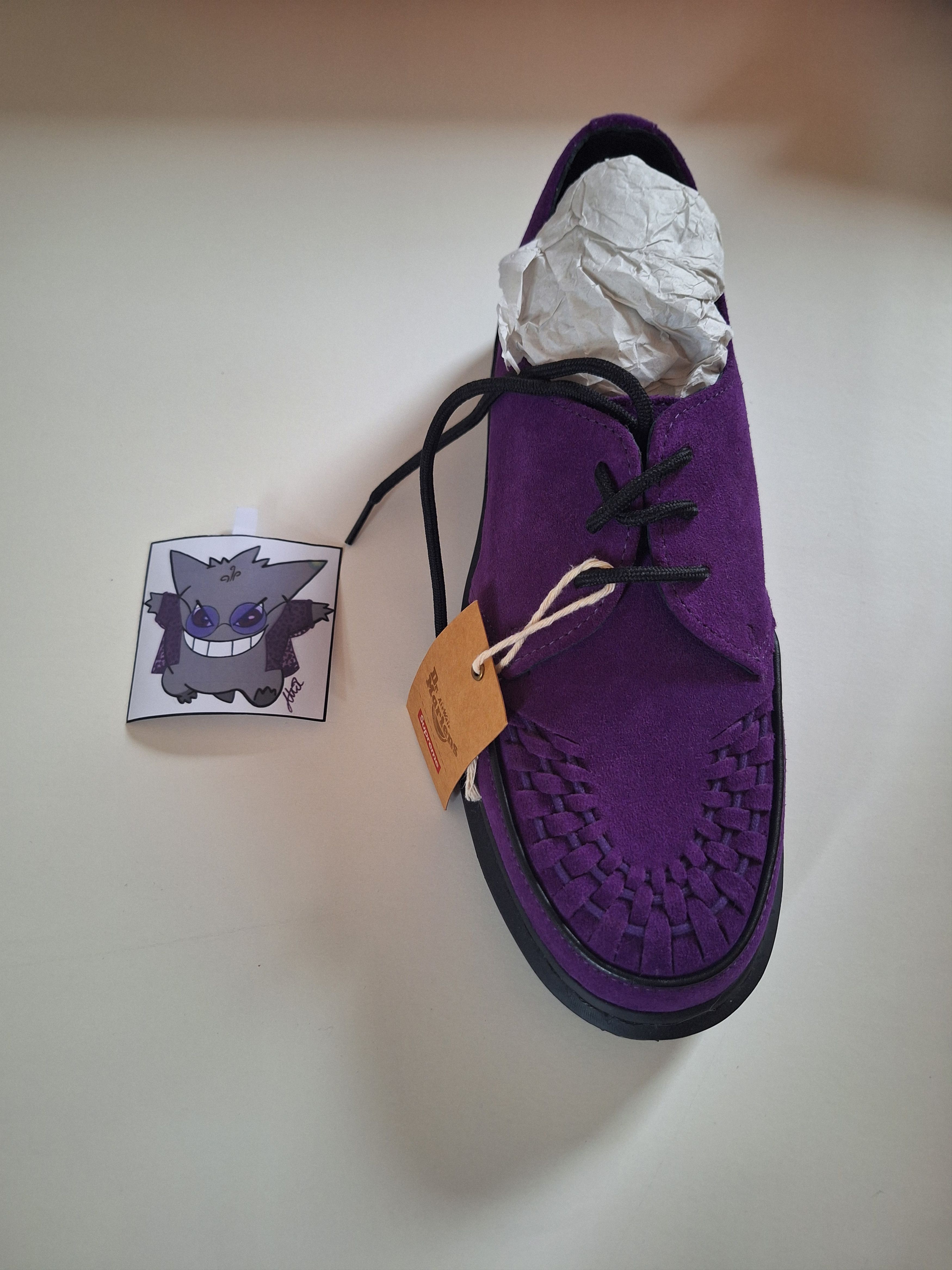 Dr. Martens × Supreme Ramsey supreme lows purple Size US 11.5 / EU 44-45 - 6 Thumbnail