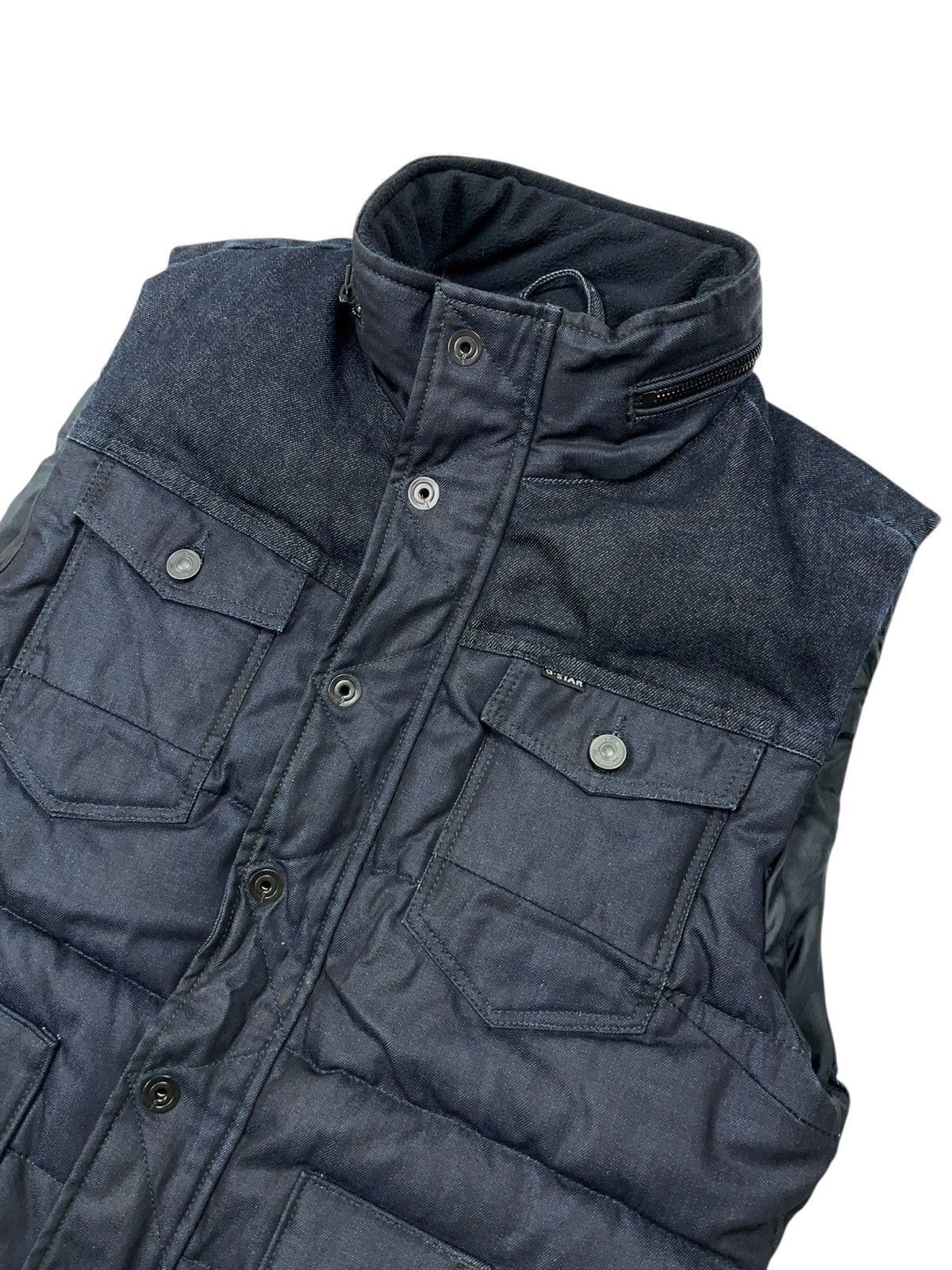 G-Star G-Star Raw Padded Vest Denim Puffer y2k Size M / US 6-8 / IT 42-44 - 5 Thumbnail