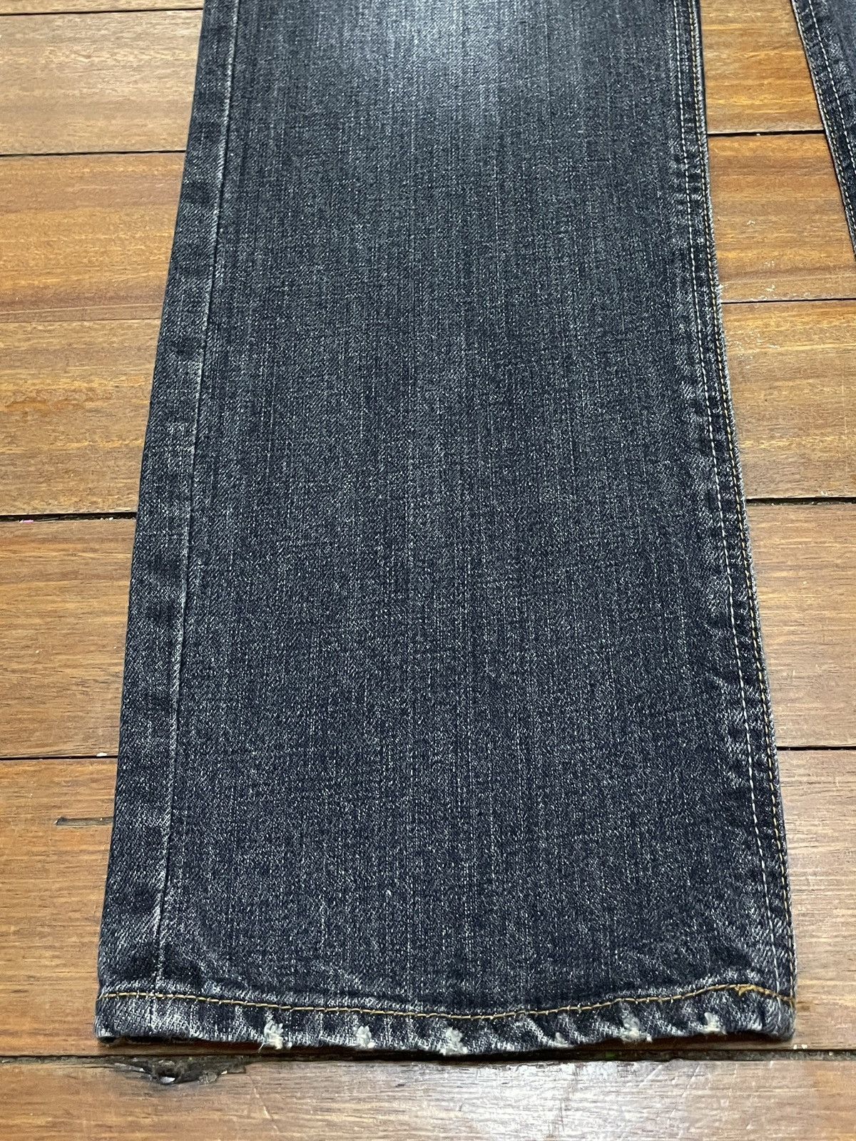 14th Addiction Rare Design Vintage Brand Wild Life Naked Girl Jeans 1990s Size US 35 - 5 Thumbnail