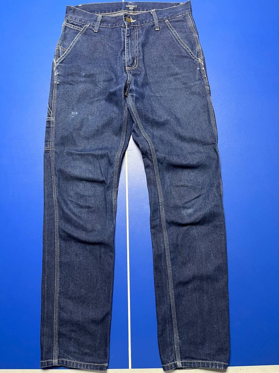 Carhartt Carhartt WIP Single Knee Pant Blue Denim Carpenter Size S Size US 30 / EU 46 - 2 Thumbnail