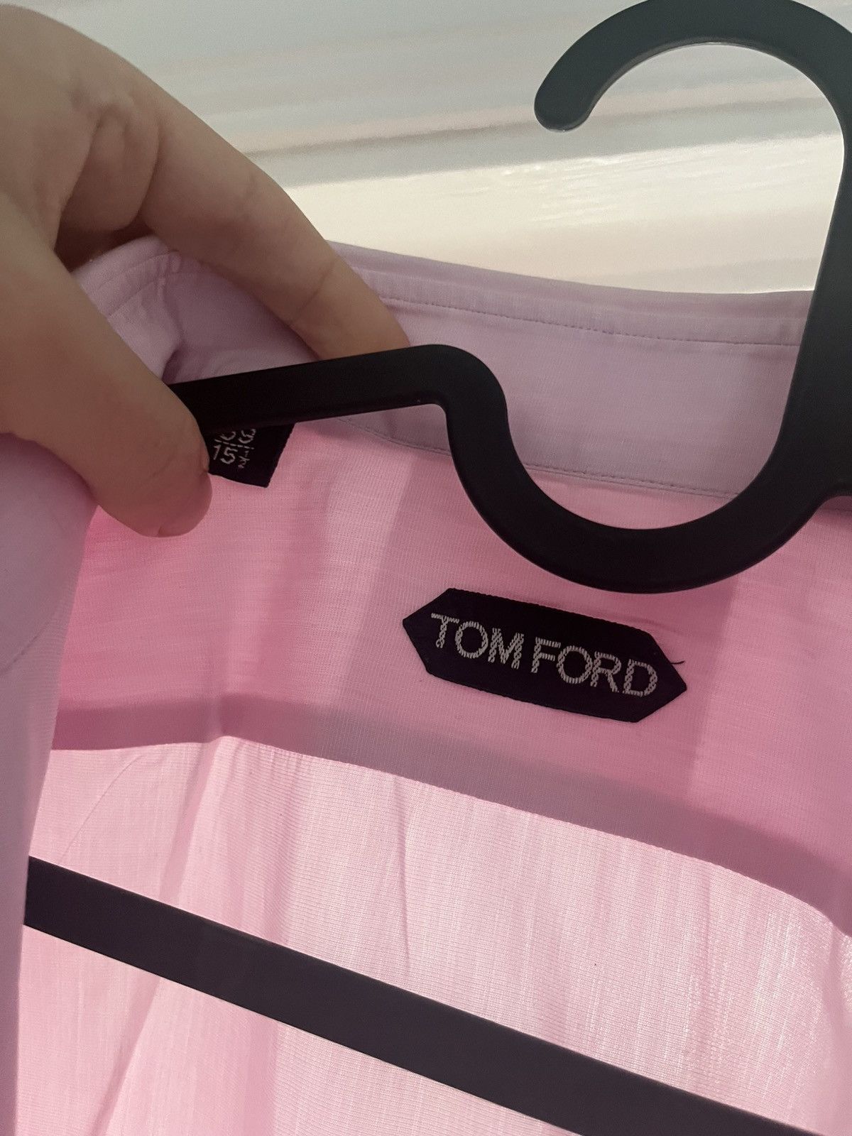 Tom Ford Tom ford pink cotton shirt size 39 15.5 Size US M / EU 48-50 / 2 - 2 Thumbnail