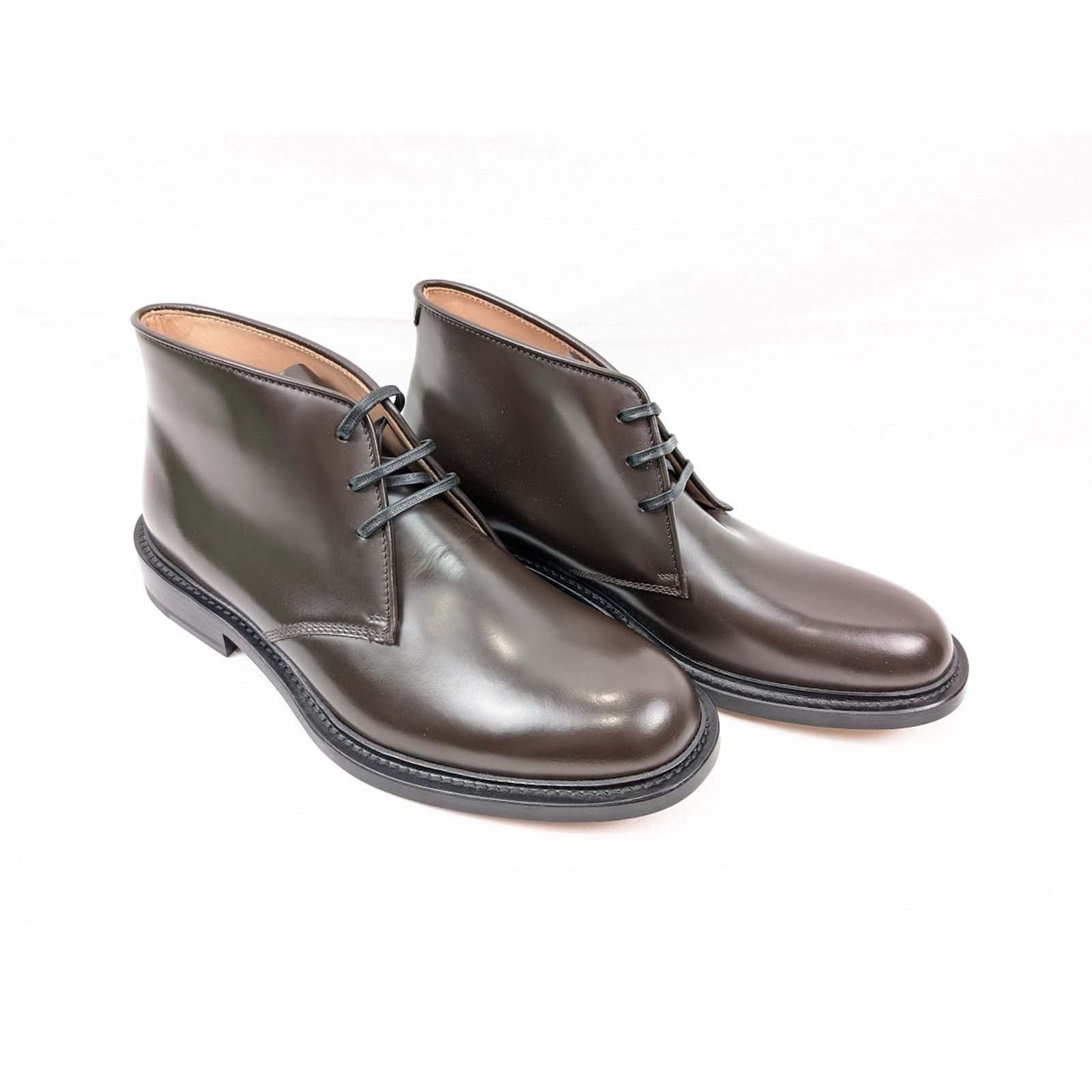 Bottega Veneta o1rshd1 Tokyo Brush Calf Leather Boots in Ebony Size US 11 / EU 44 - 13 Thumbnail