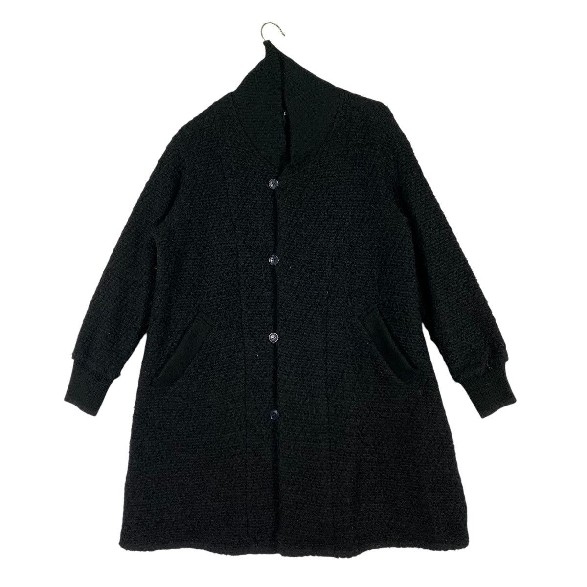 Issey Miyake × Japanese Brand × Zucca Vintage Issey Miyake Zucca Button Jacket M Size Black Colour Size US M / EU 48-50 / 2 - 1 Thumbnail