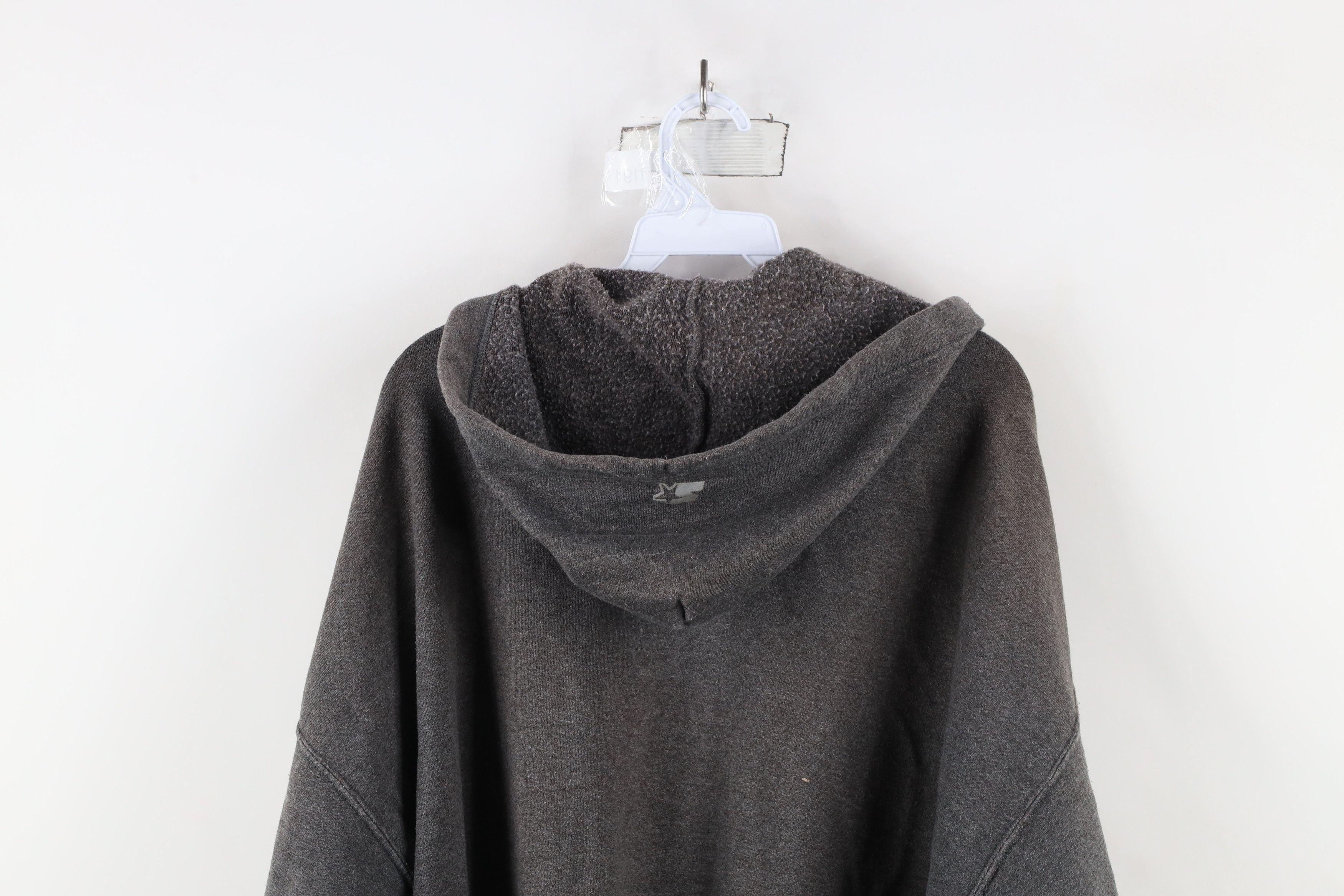 Starter × Vintage Vintage 90s Starter Heavyweight Full Zip Hoodie Sweatshirt Size US XXL / EU 58 / 5 - 13 Thumbnail
