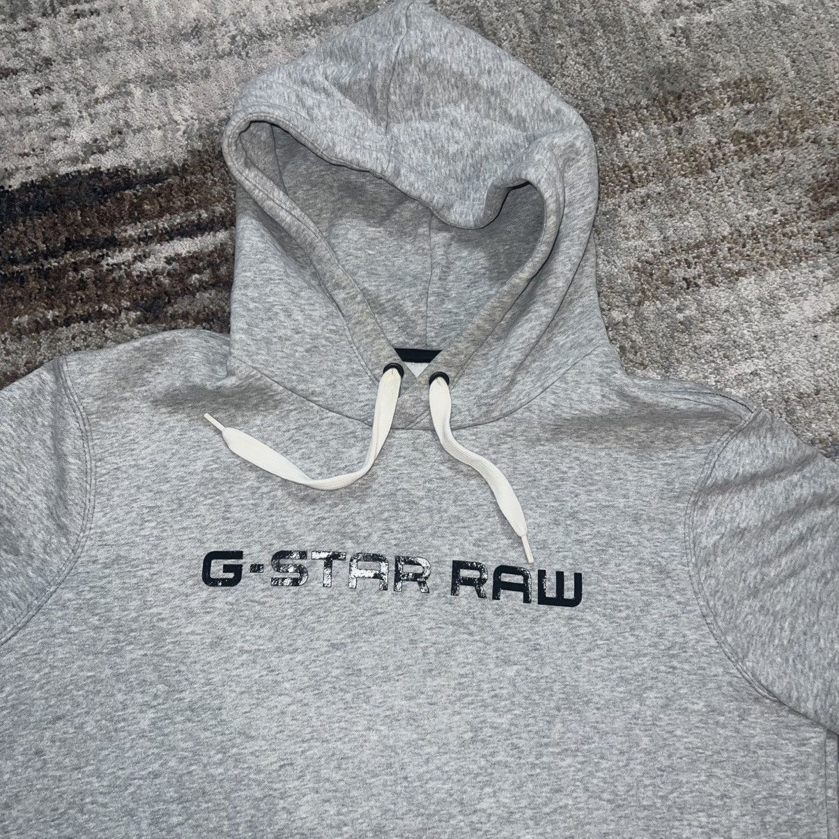 G-Star G-Star RAW pullover grey hoodie hooded sweat shirt G - Star Size US XL / EU 56 / 4 - 3 Thumbnail