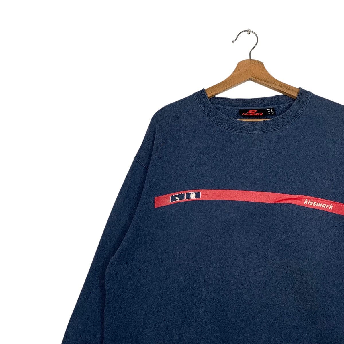 Japanese Brand Japanese Brand Kissmark Crewneck Sweatshirt Size US L / EU 52-54 / 3 - 6 Thumbnail