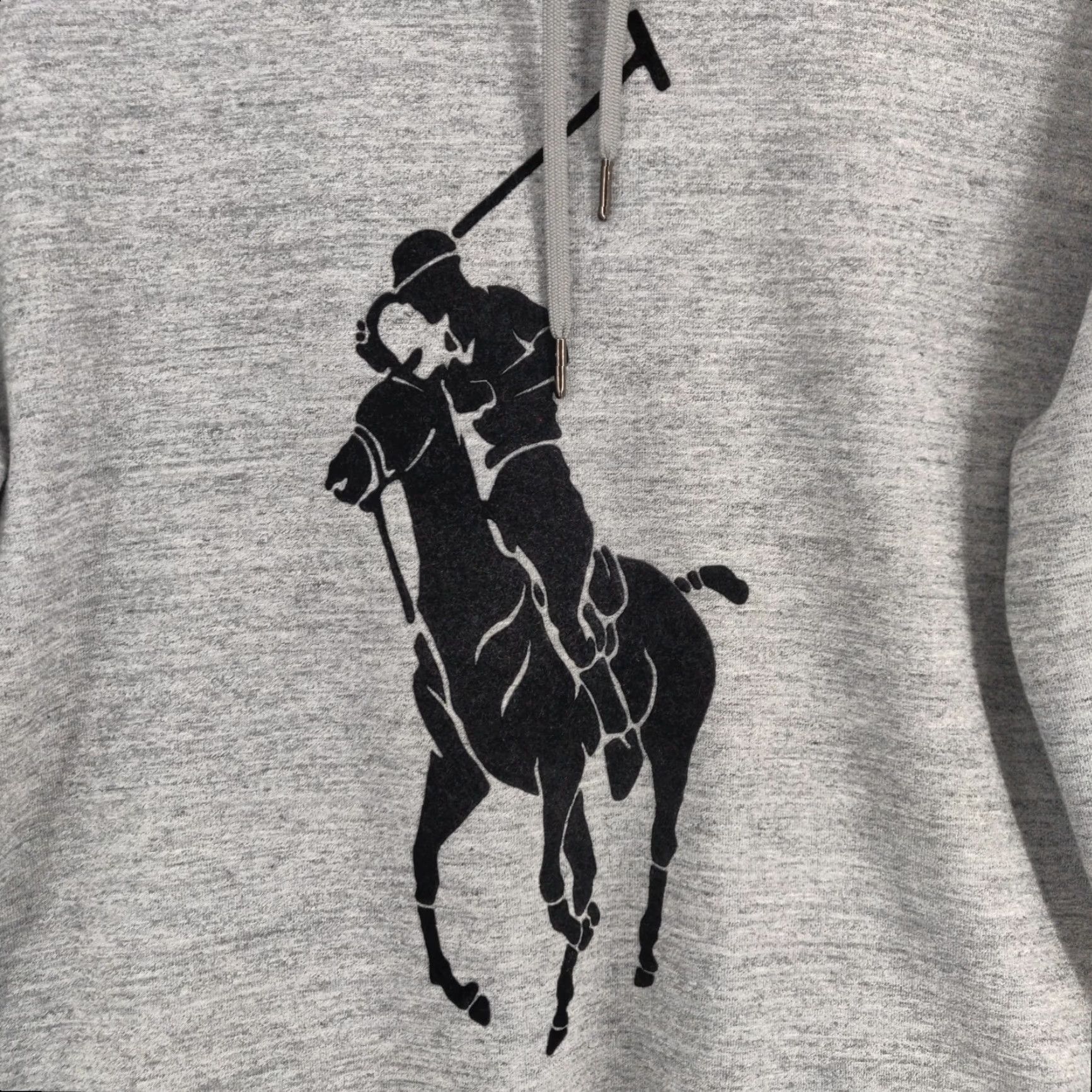 Polo Ralph Lauren Polo Ralph Lauren Hoodie Mens Small Gray Double Knit Big Pony Graphic Logo Size US S / EU 44-46 / 1 - 7 Thumbnail