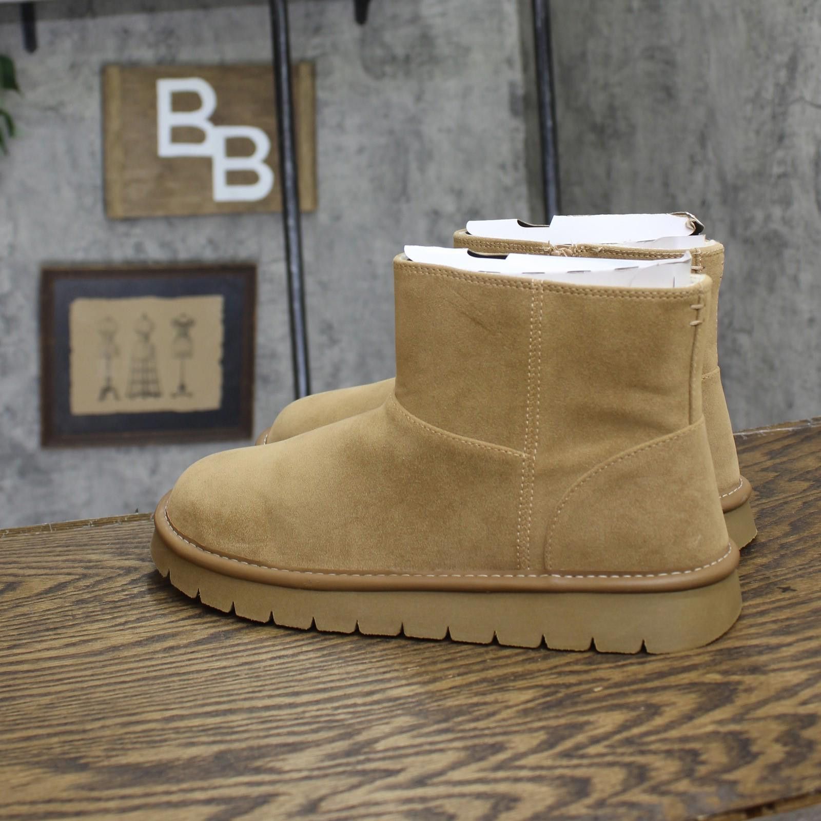 Other Nwt Universal Thread Suede Booties 91791701 Tan Brown 8m Size US 8 / IT 38 - 2 Thumbnail