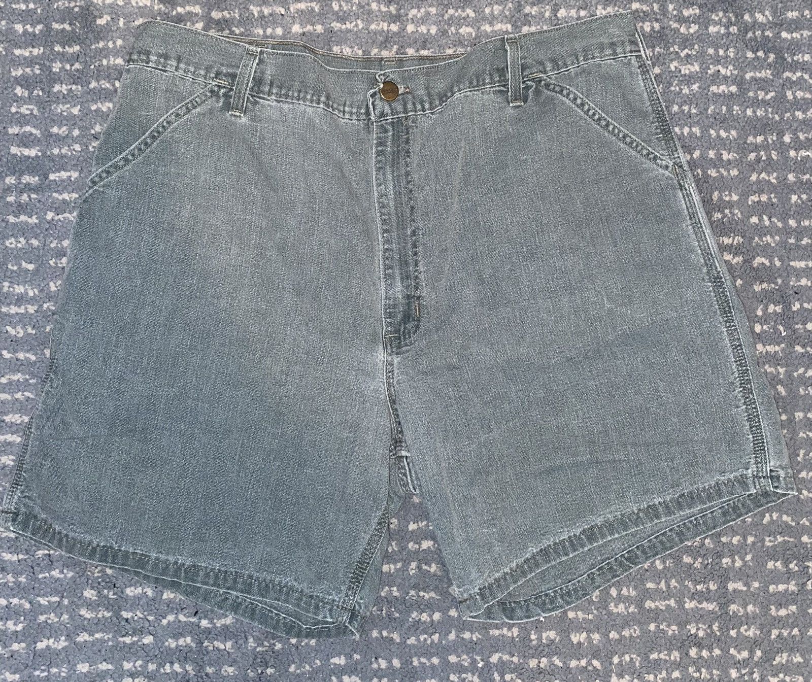 Carhartt Carhartt - Shorts - Green - Size 38 - Very Good Condition Size 28" / US 6 / IT 42 - 1 Thumbnail