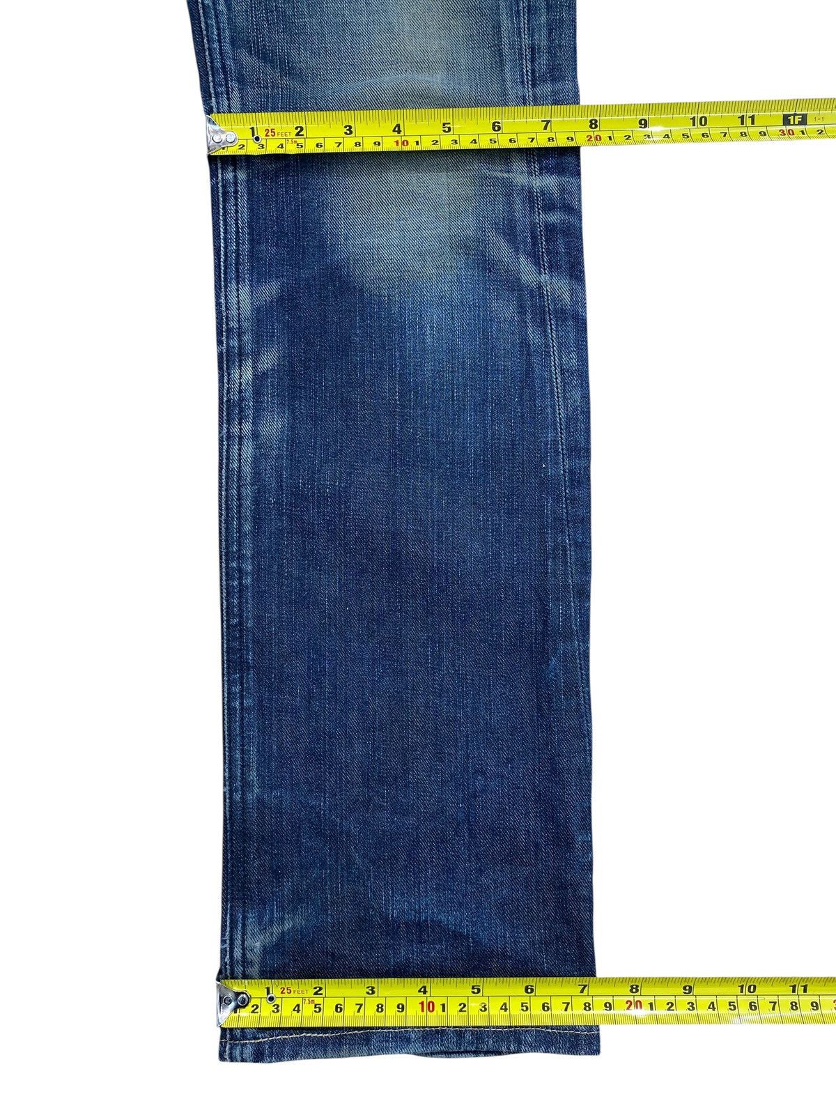 Lee Lee Riders Brand Faded Wash Distress Style Jeans Size US 30 / EU 46 - 6 Thumbnail