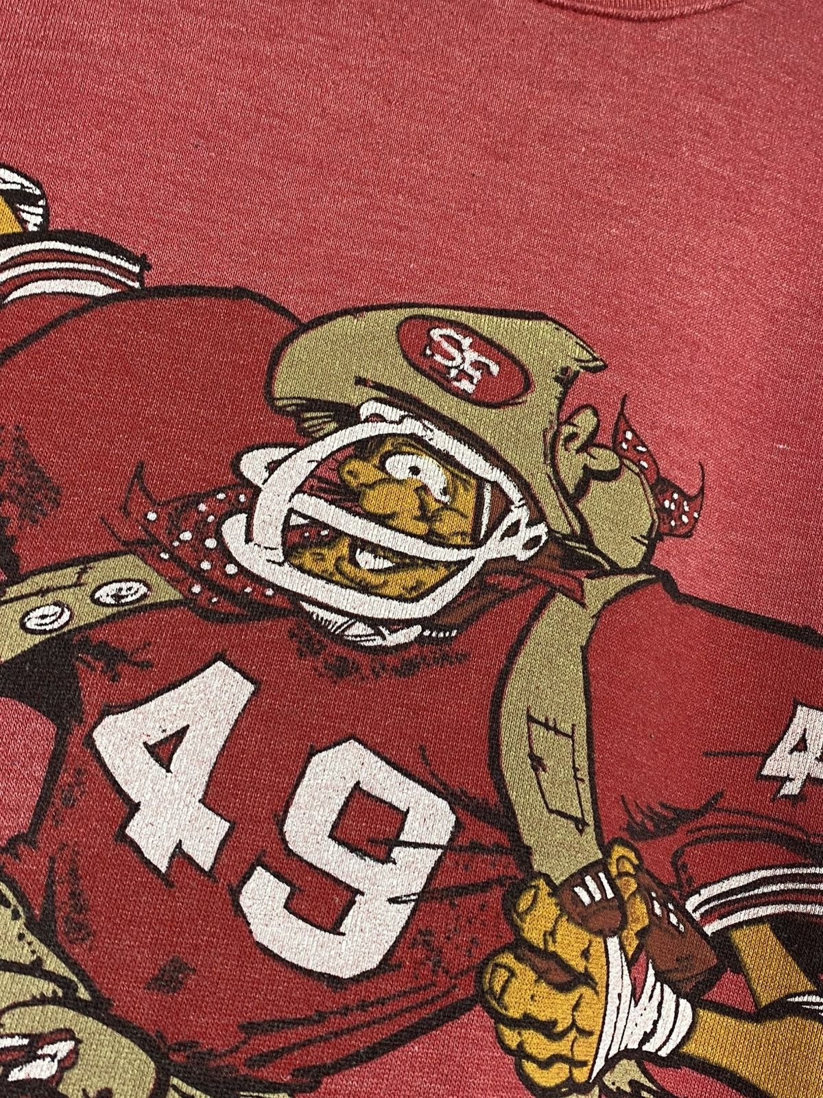 NFL Vintage 1988 San Fransico 49ers Jack Davis Sweatshirt Size US M / EU 48-50 / 2 - 7 Thumbnail