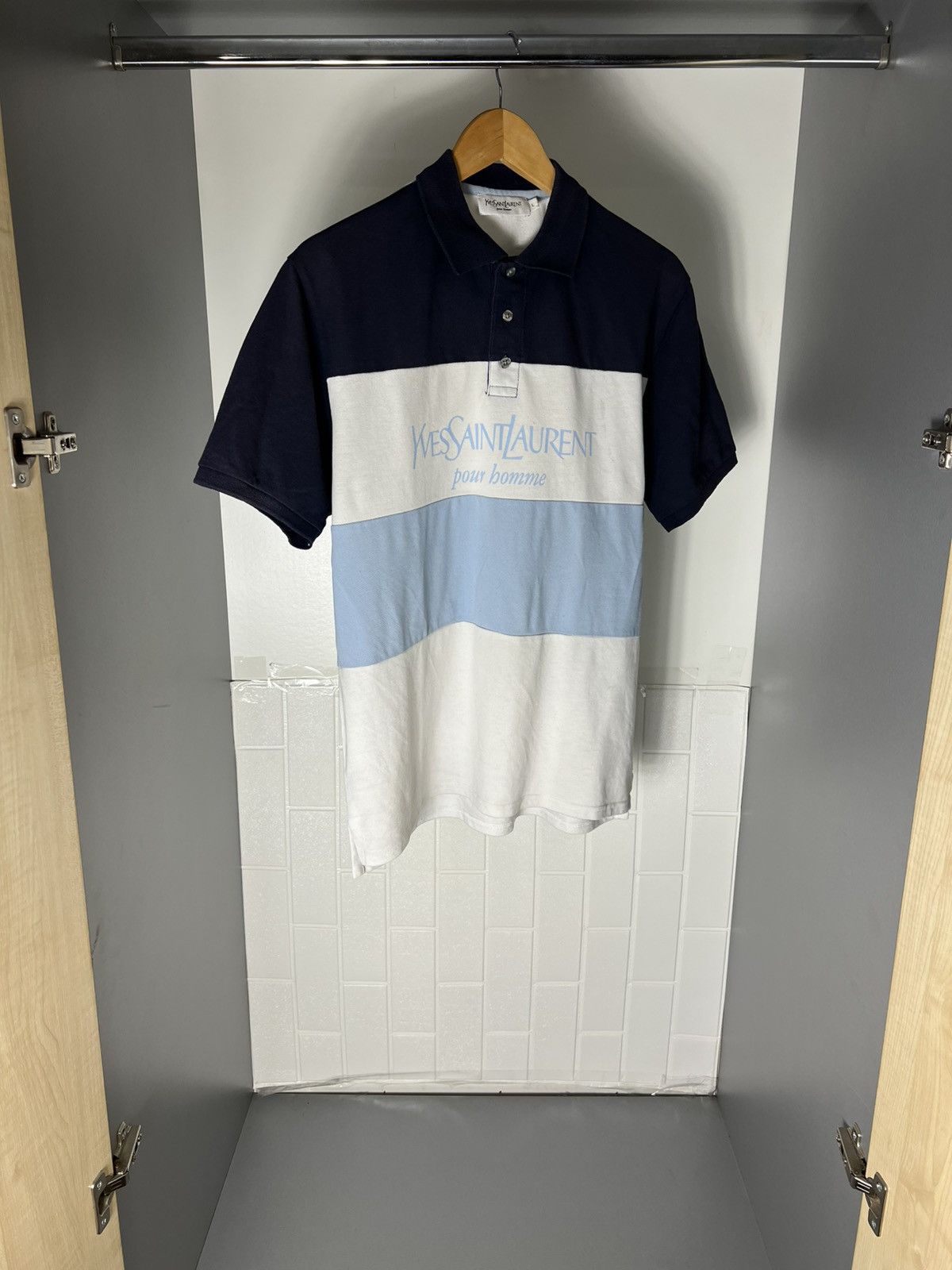 Saint Laurent Paris VINTAGE YVES SAINT LAURENT CLASSIC DESIGNER RETRO CASUAL 90s Size US L / EU 52-54 / 3 - 5 Thumbnail
