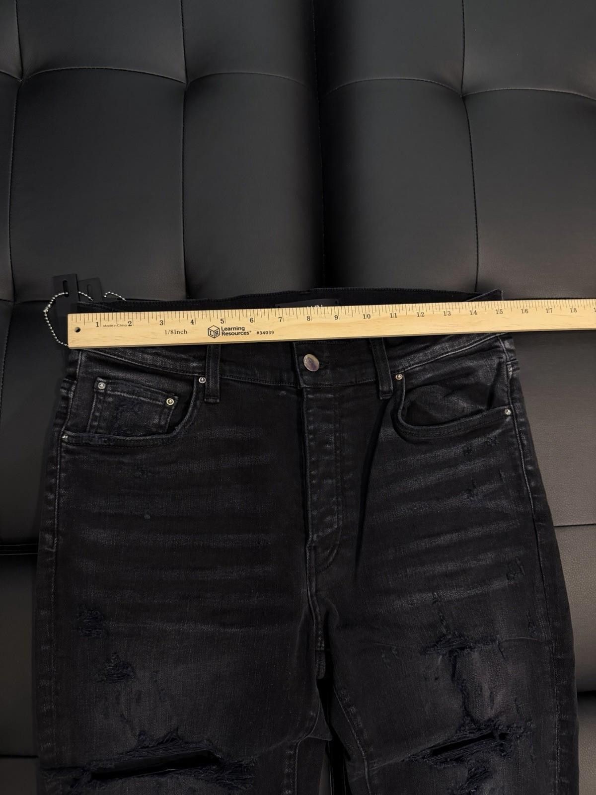 Amiri Size 32 - Amiri Thrasher Black Jeans 100% Authentic NEW Size US 32 / EU 48 - 8 Thumbnail