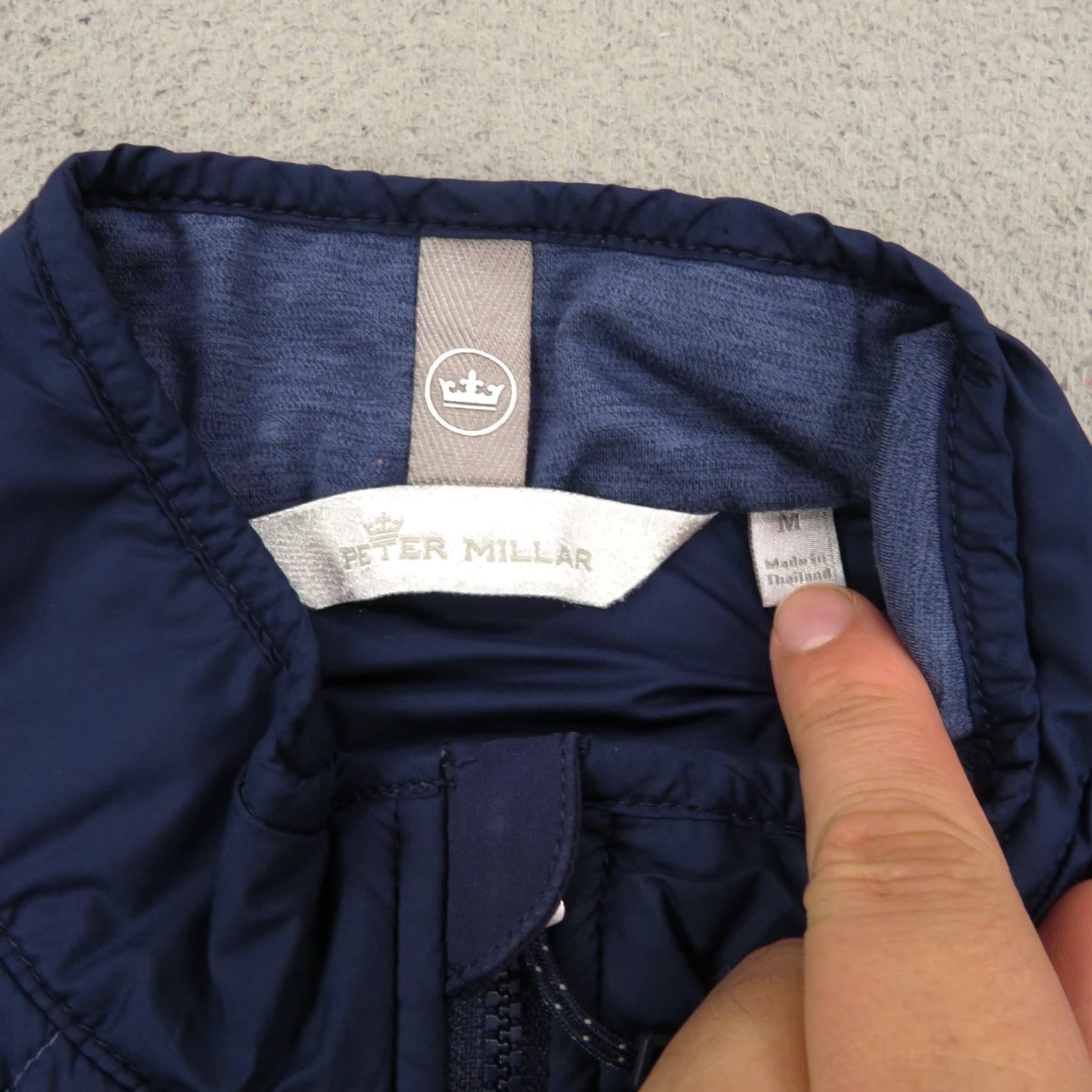 Peter Millar Peter Millar Vest Womens Medium Navy Blue Baltusrol Lizzie Hybrid Quilted Golf Vest Size M / US 6-8 / IT 42-44 - 6 Thumbnail