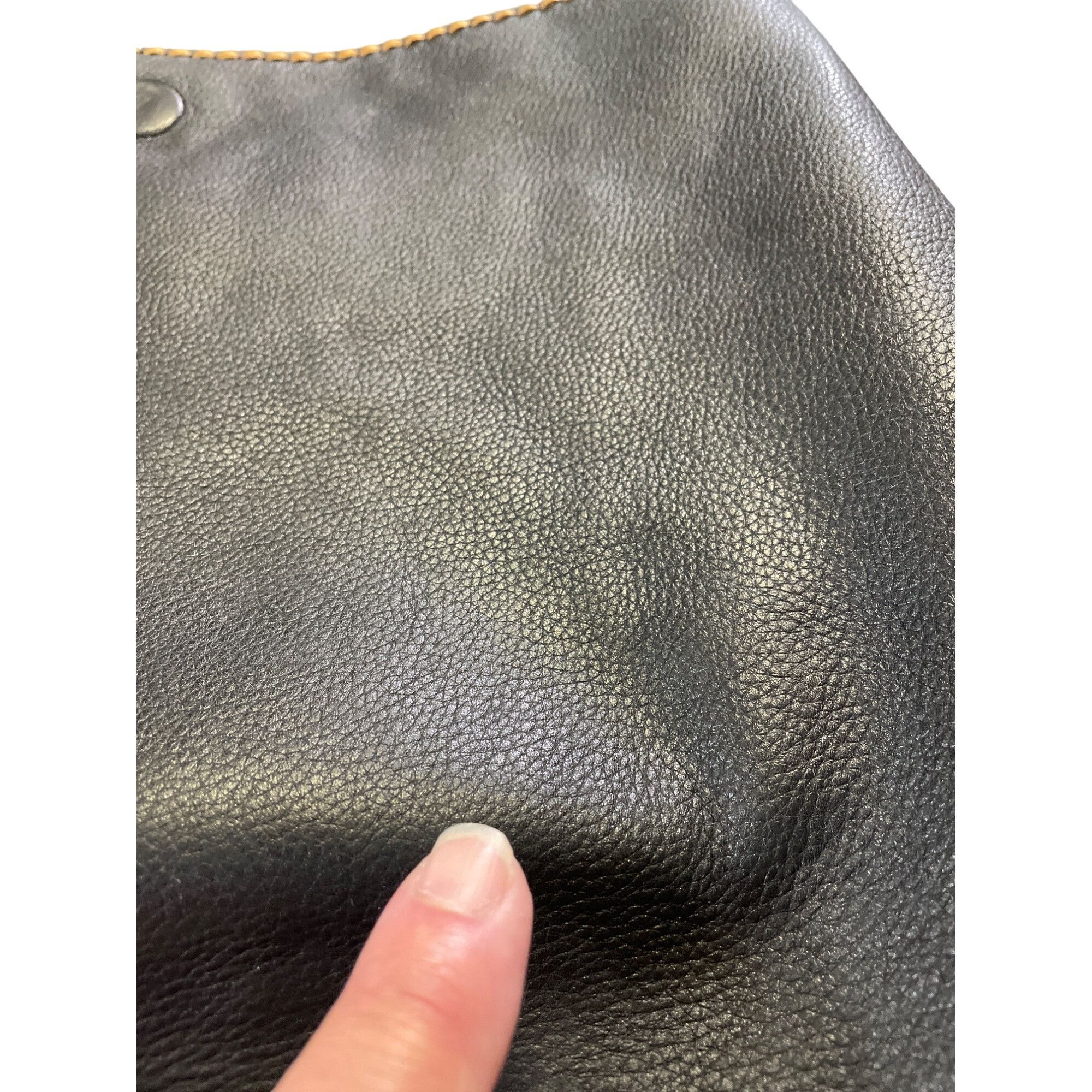 Designer Plinio Visona Womens Brown Reversible Leather Shoulder Handb Size ONE SIZE - 14 Thumbnail