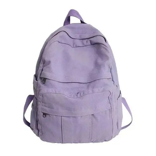 Vintage Unisex Canvas Backpack Size ONE SIZE - 4 Thumbnail