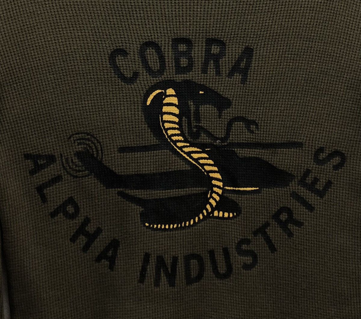 Alpha Industries Vintage Alpha Industries Inc Cobra Sweatshirt Size US M / EU 48-50 / 2 - 3 Thumbnail
