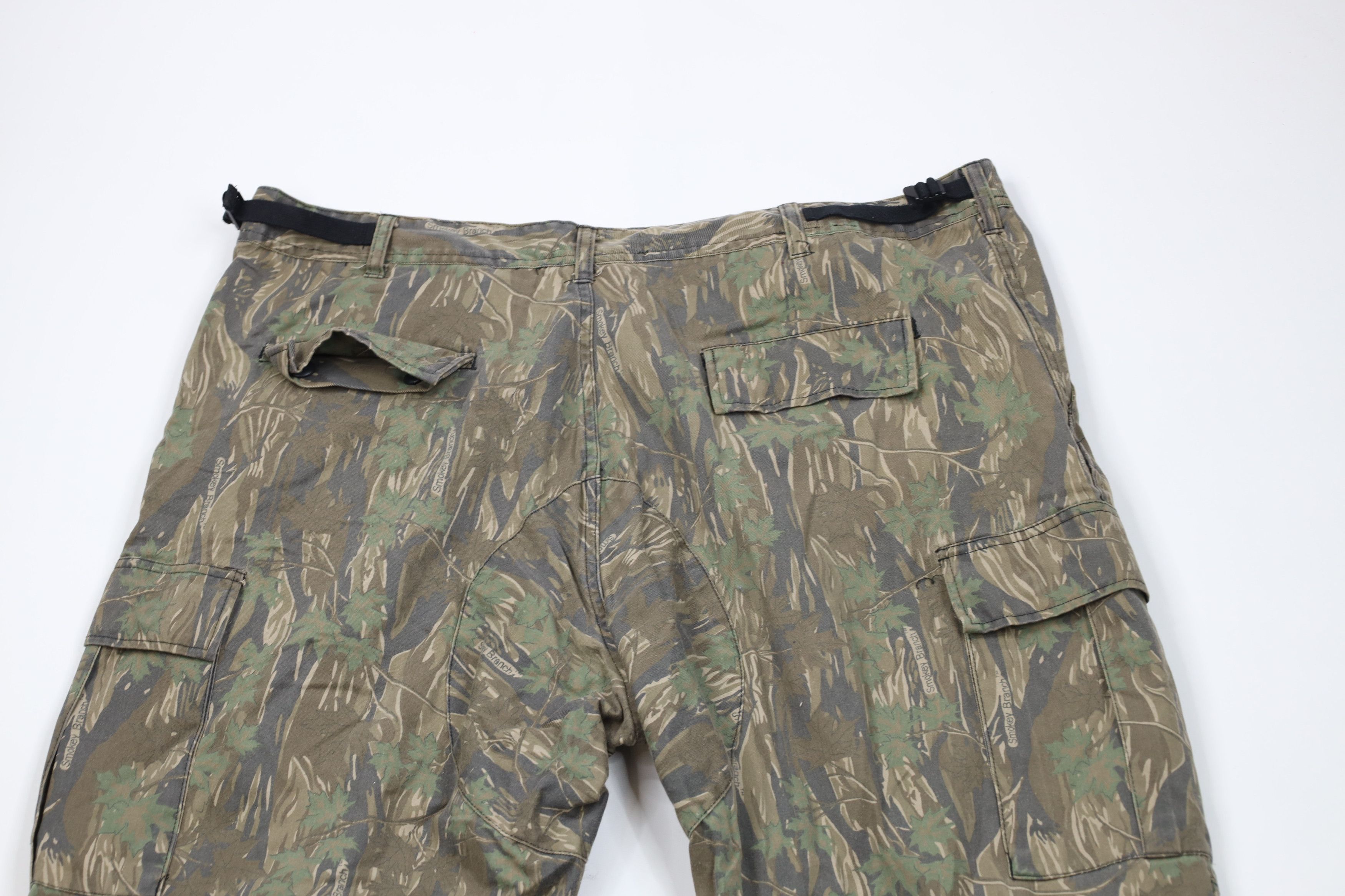 Vintage Vintage 90s Streetwear Camouflage Wide Leg Cargo Pants Size US 38 / EU 54 - 10 Thumbnail