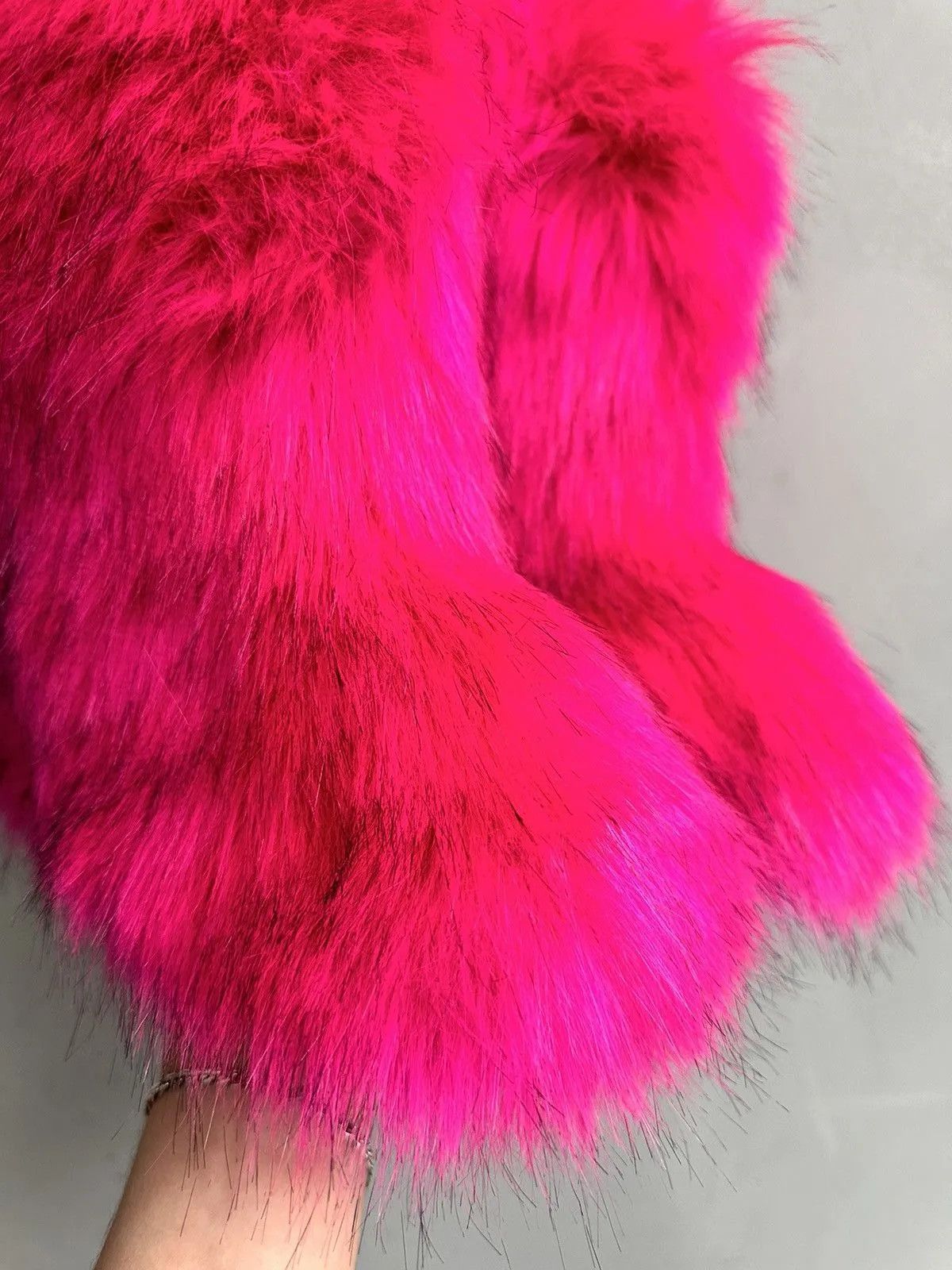 If Six Was Nine Wow😻IFSIXWASNINE VINTAGE FUR FAUX BOOTS MOON BOOTS JAPAN Size US 6 / IT 36 - 5 Thumbnail