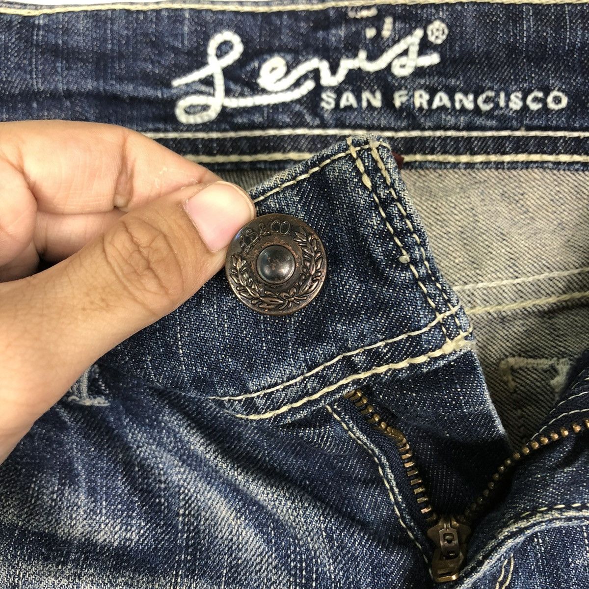 Levi's 🔥VINTAGE JEANS DENIM LEVI’S FRANCISCO Size 28" / US 6 / IT 42 - 15 Thumbnail