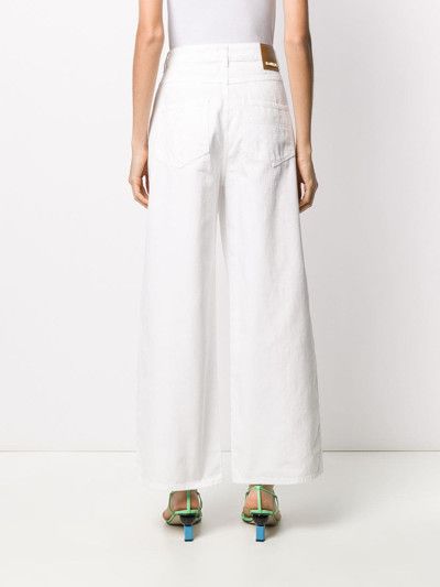 Jacquemus o1mle0524 Le Jean De Nimes Denim Trousers in White Size 29" - 3 Thumbnail