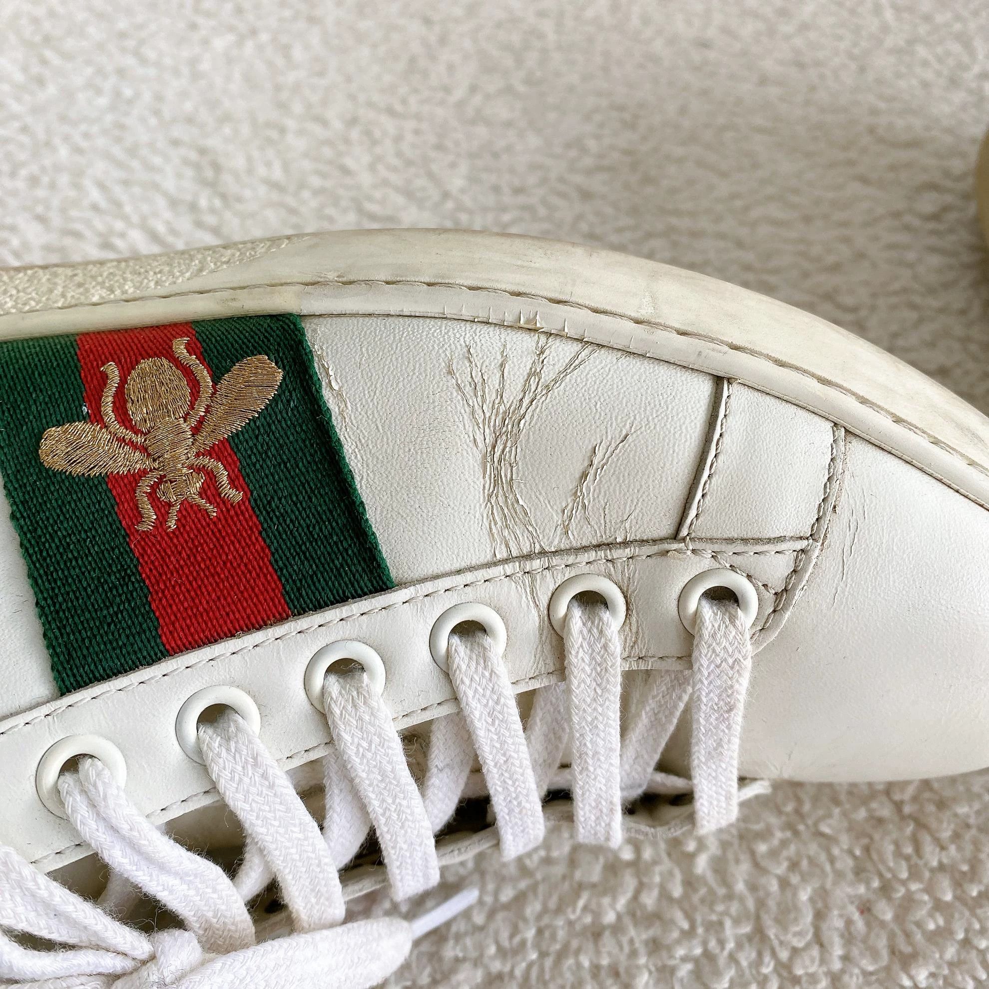 Gucci Gucci white flats size 35 7313 Size US 4.5 / IT 34.5 - 7 Thumbnail