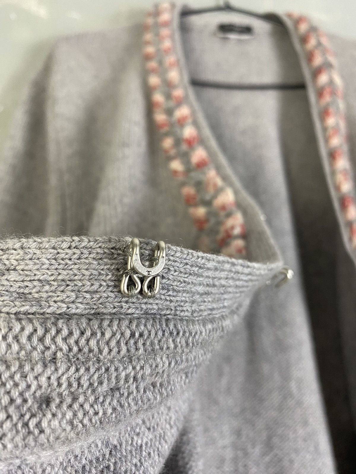 Chanel Chanel Cashmere Rope Accent Cardigan Size M / US 6-8 / IT 42-44 - 12 Thumbnail