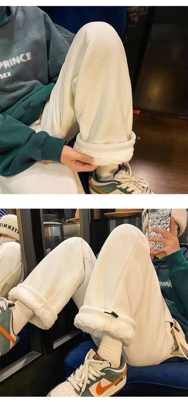 Japanese Brand × Vintage loose lamb cashmere pants Size US 32 / EU 48 - 3 Thumbnail