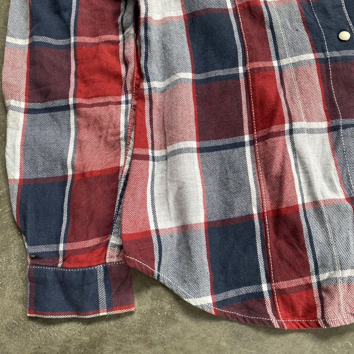 45rpm 90s 45rpm Studio Plaid Flannel Snap Button Ups Shirts Size US M / EU 48-50 / 2 - 3 Thumbnail