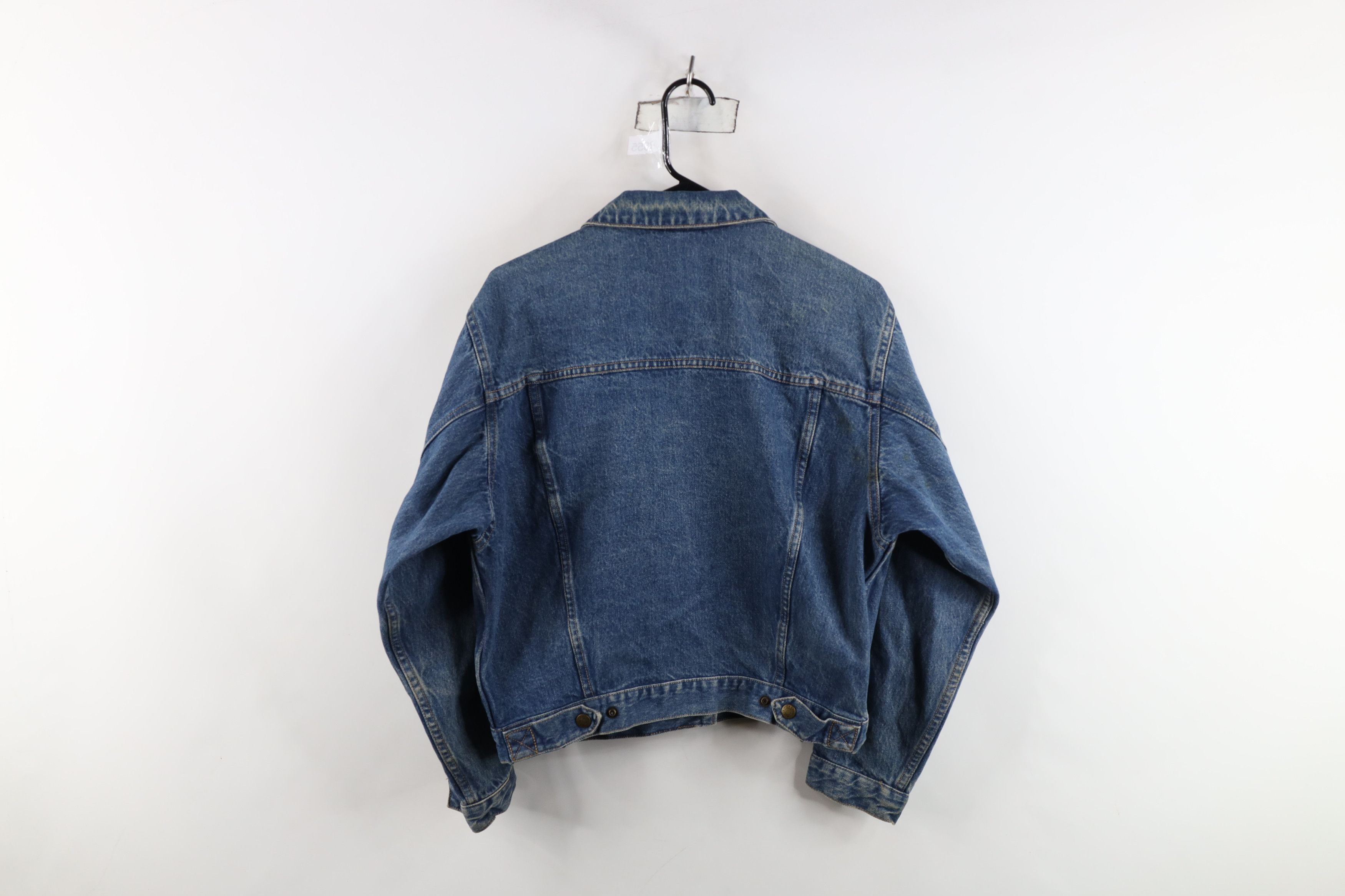 Calvin Klein Vintage 80s 90s Calvin Klein Denim Jean Trucker Jacket USA Size M / US 6-8 / IT 42-44 - 13 Thumbnail