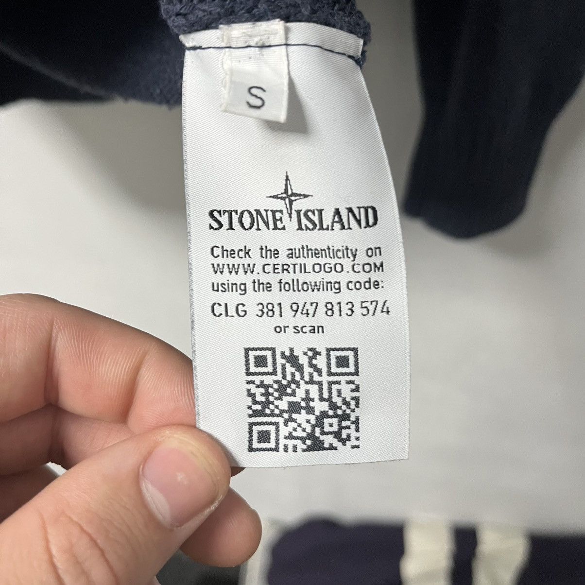 Stone Island Vintage Stone Island 1/4 Zip Up Half Zip Sweater Size US S / EU 44-46 / 1 - 9 Thumbnail