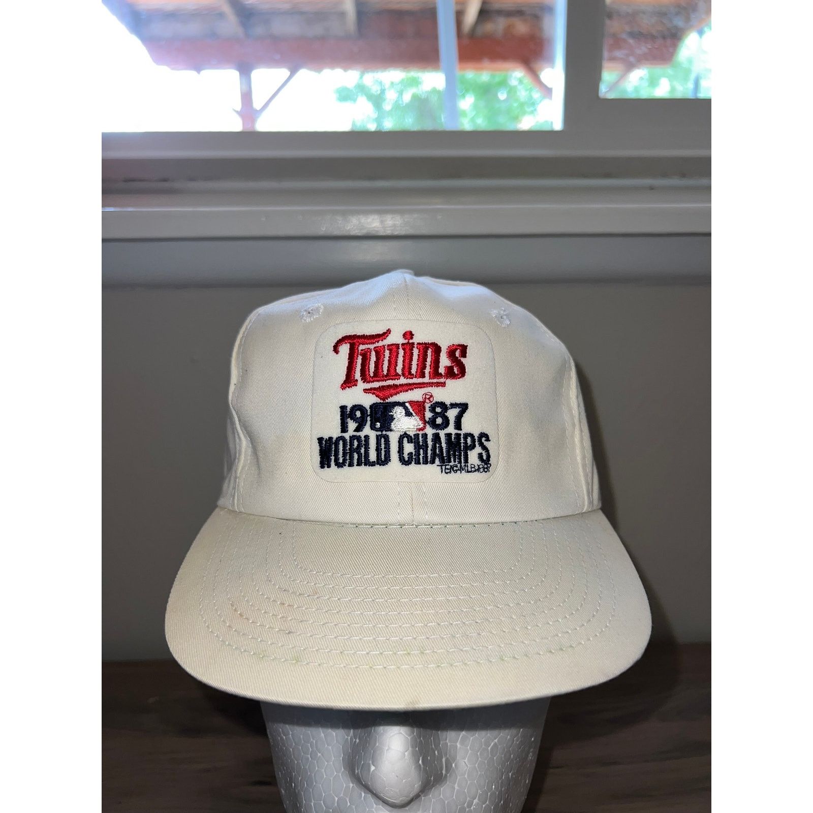 MLB 1987 Minnesota Twins World Champs Baseball MLB Hat NWT 80s Size ONE SIZE - 1 Thumbnail