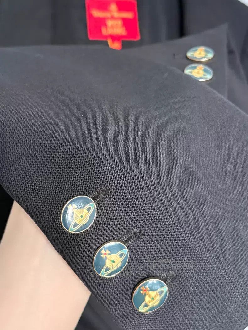 Vivienne Westwood Vivienne Westwood Porcelain Button Classic Lapel Tailored Size S / US 4 / IT 40 - 3 Thumbnail