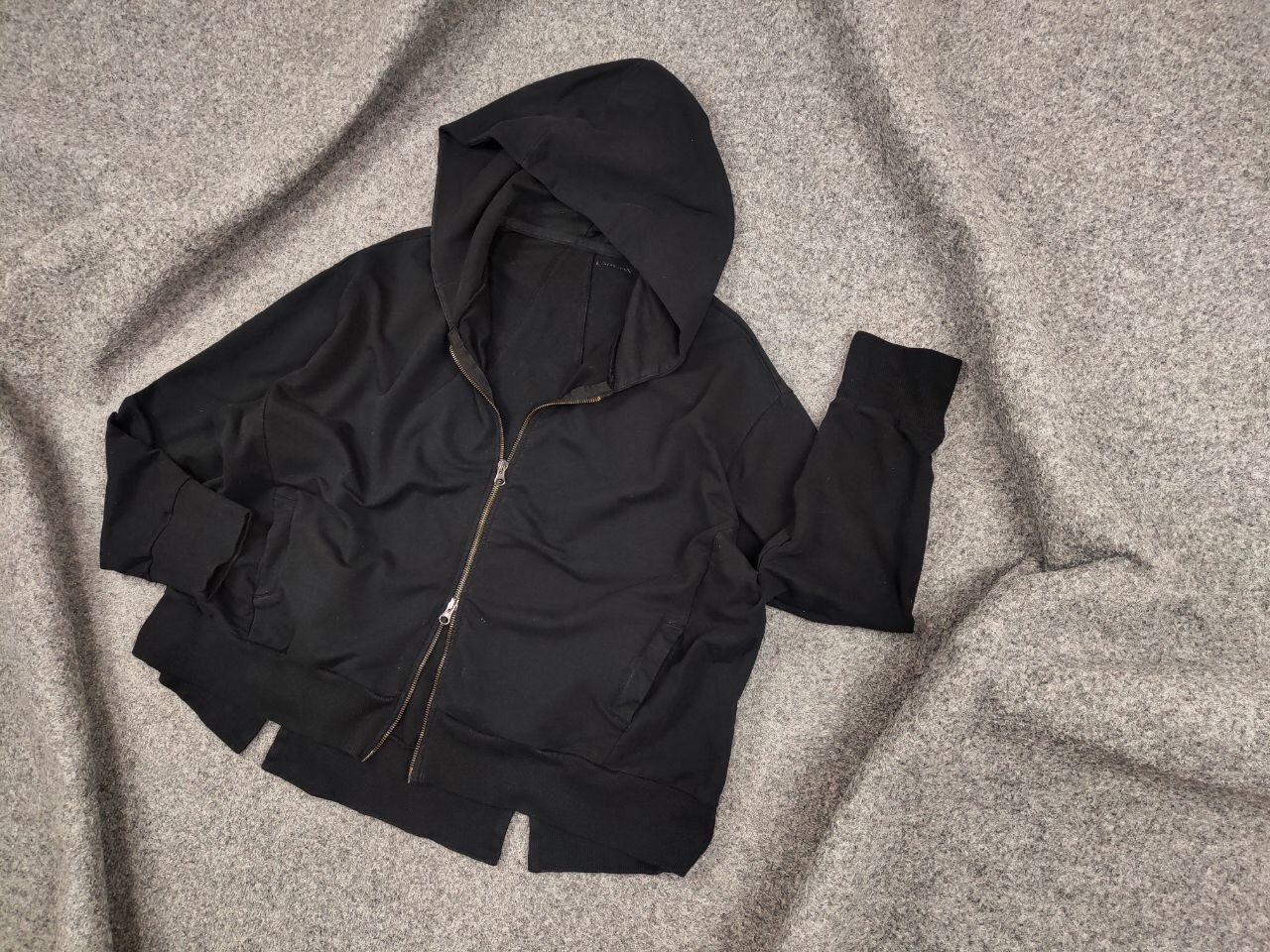 Other Lis Lareida Zip Asymmetric Oversized Japan Style Hoodie Size S / US 4 / IT 40 - 3 Thumbnail