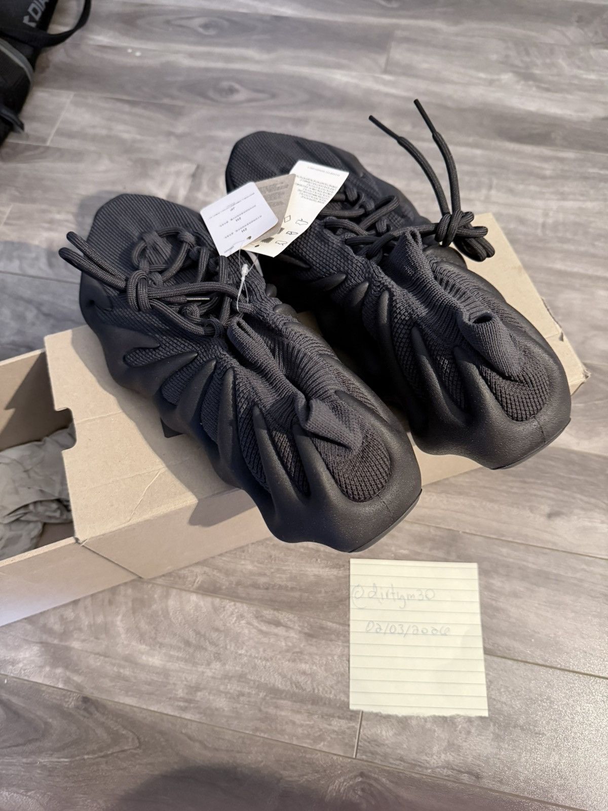 Adidas Yeezy 450 Utility Black
