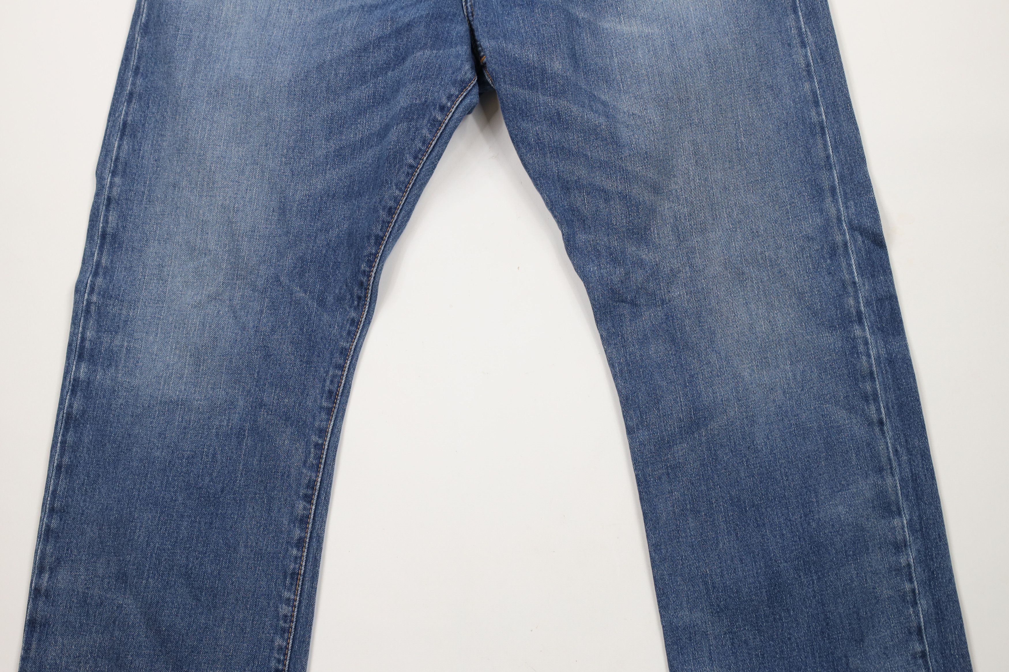 Ralph Lauren × Vintage Vintage Ralph Lauren Straight Leg Denim Jeans Blue Cotton Size US 38 / EU 54 - 3 Thumbnail