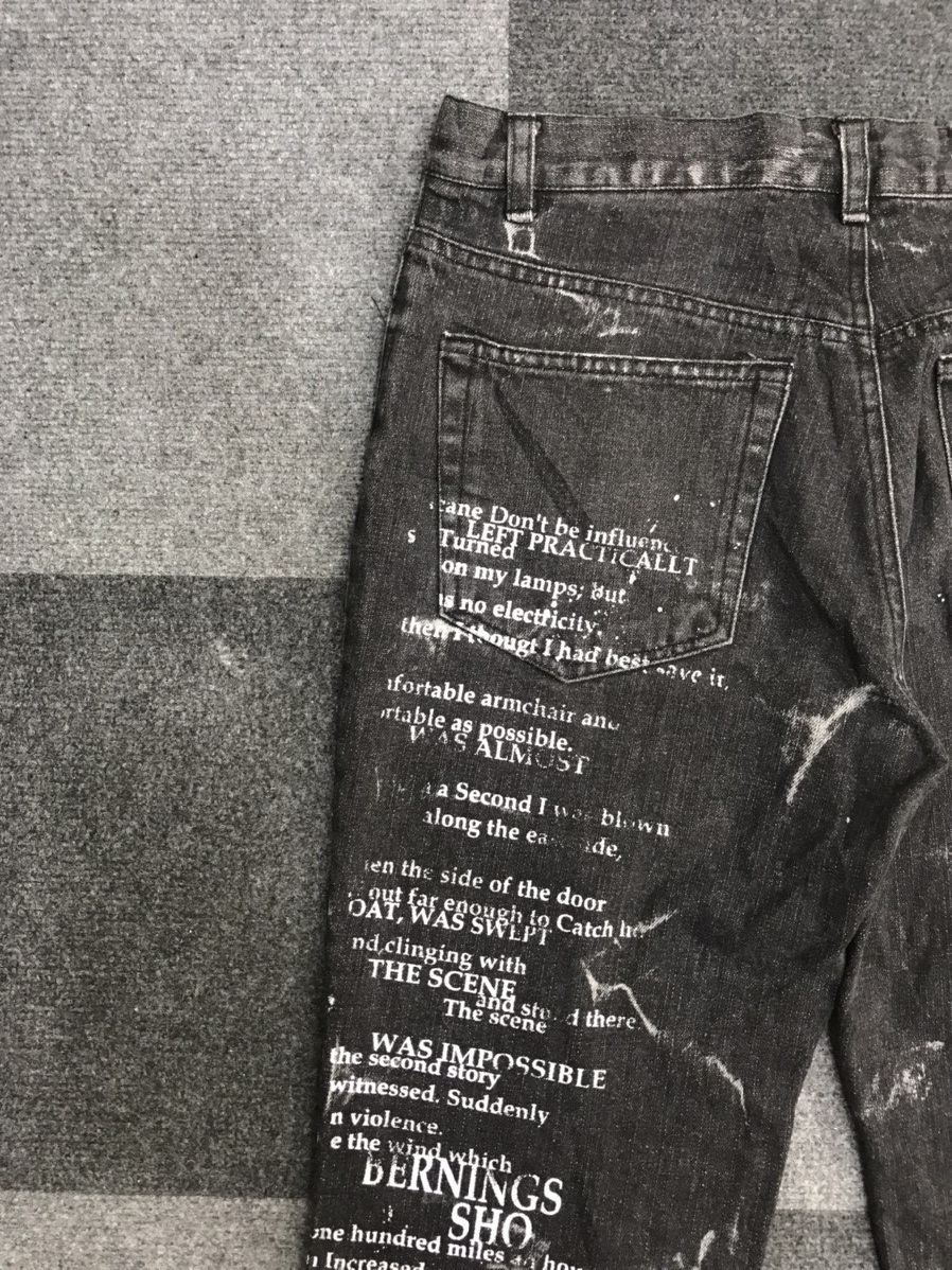 Japanese Brand BERNINGS SHO Poem Junya Style Flare Jeans Size US 29 - 14 Thumbnail