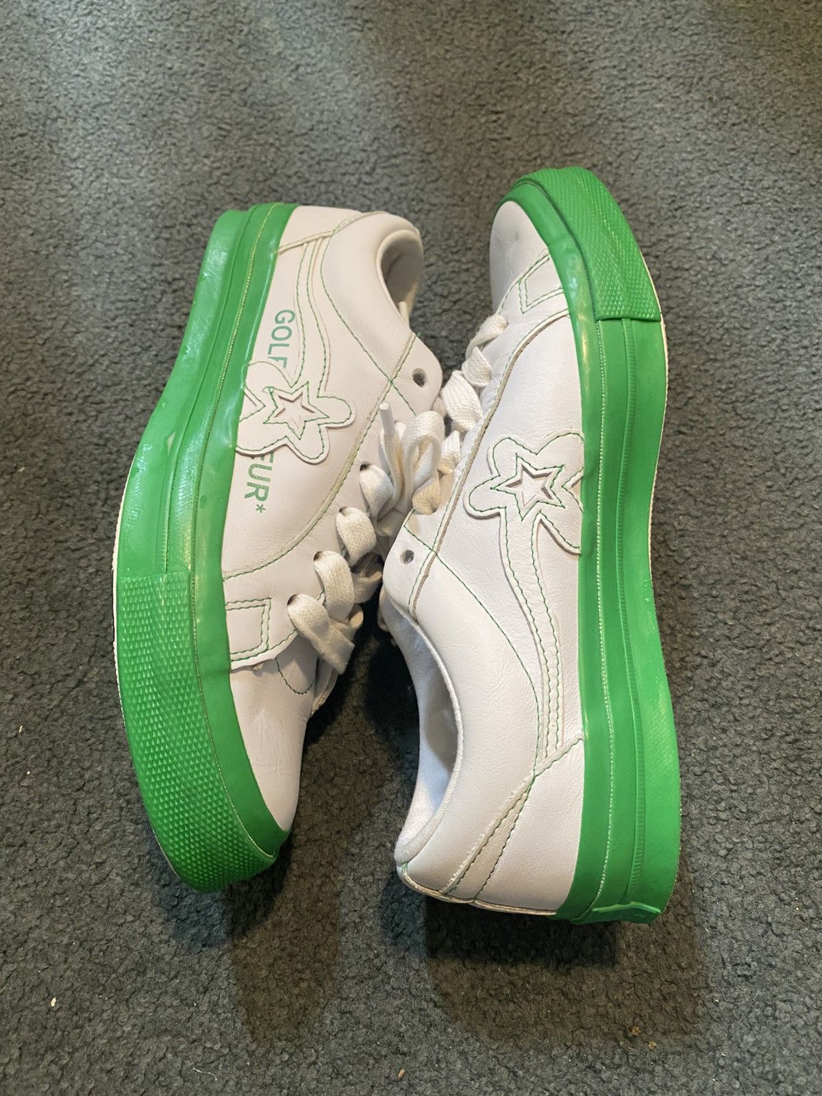 Converse × Golf Wang × Golf le Fleur CONVERSE ONE STAR X TYLER THE CREATOR GOLF LE FLEUR SNEAKERS Size US 7 / EU 40 - 2 Thumbnail