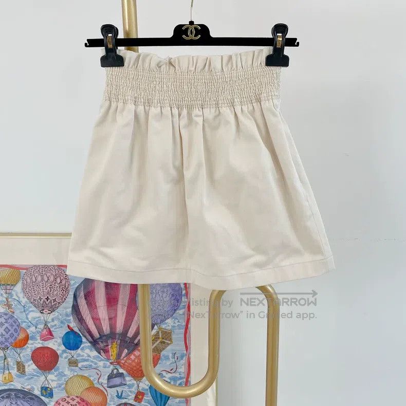 Hermes Hermes Beige skirt Size 42" / US 20 - 1 Thumbnail
