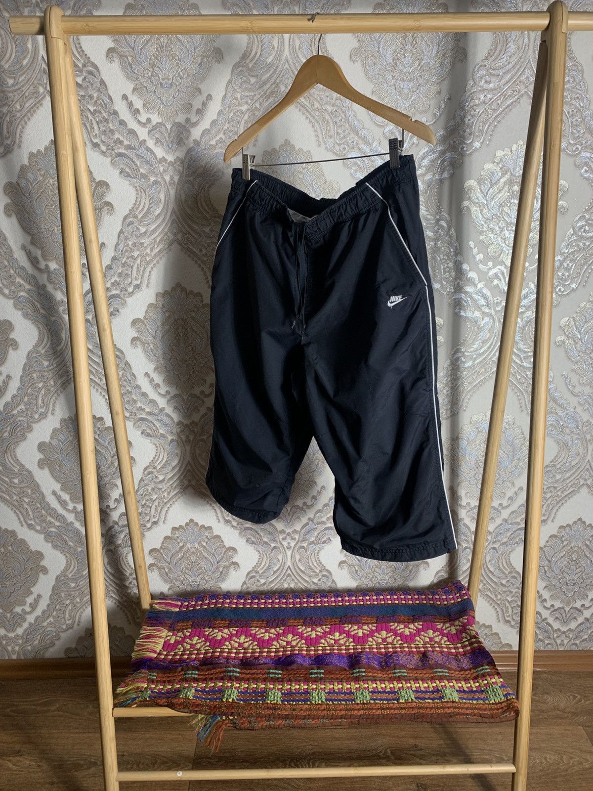 Nike VINTAGE NIKE NYLON RETRO SHORTS DRILLL SWOOSH SK8 y2K 90s Size US 36 / EU 52 - 2 Thumbnail