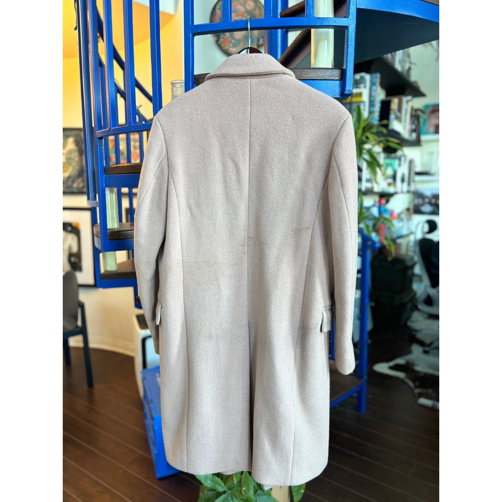 Japanese Brand Blindness Japan Pink Wool Blend Long Coat Size M Size US M / EU 48-50 / 2 - 5 Thumbnail