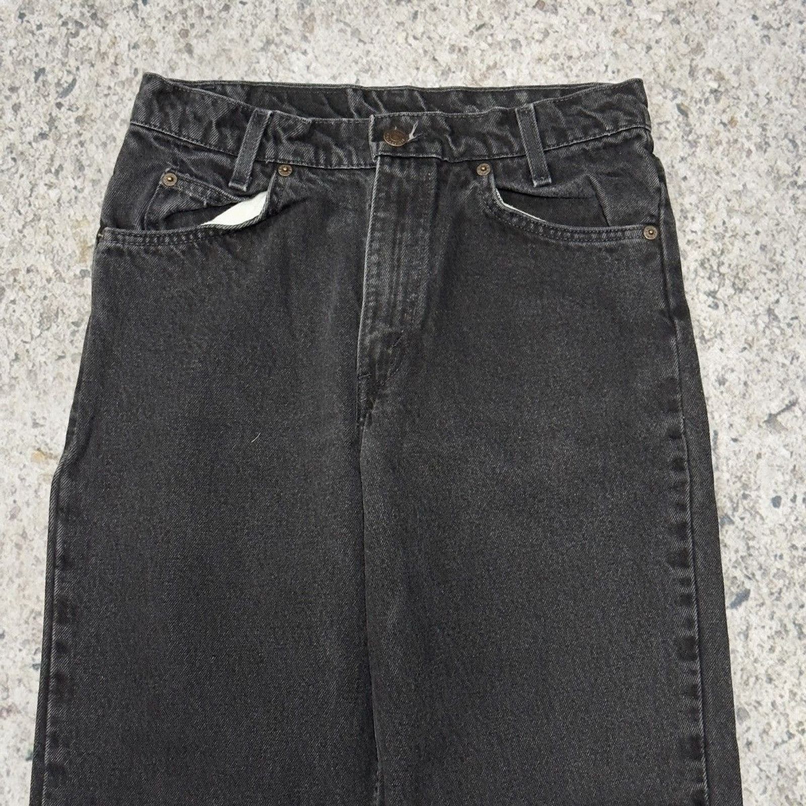 Levi's Vintage 90s Levi’s 550 Faded Black Denim Jeans Size US 29 - 5 Thumbnail