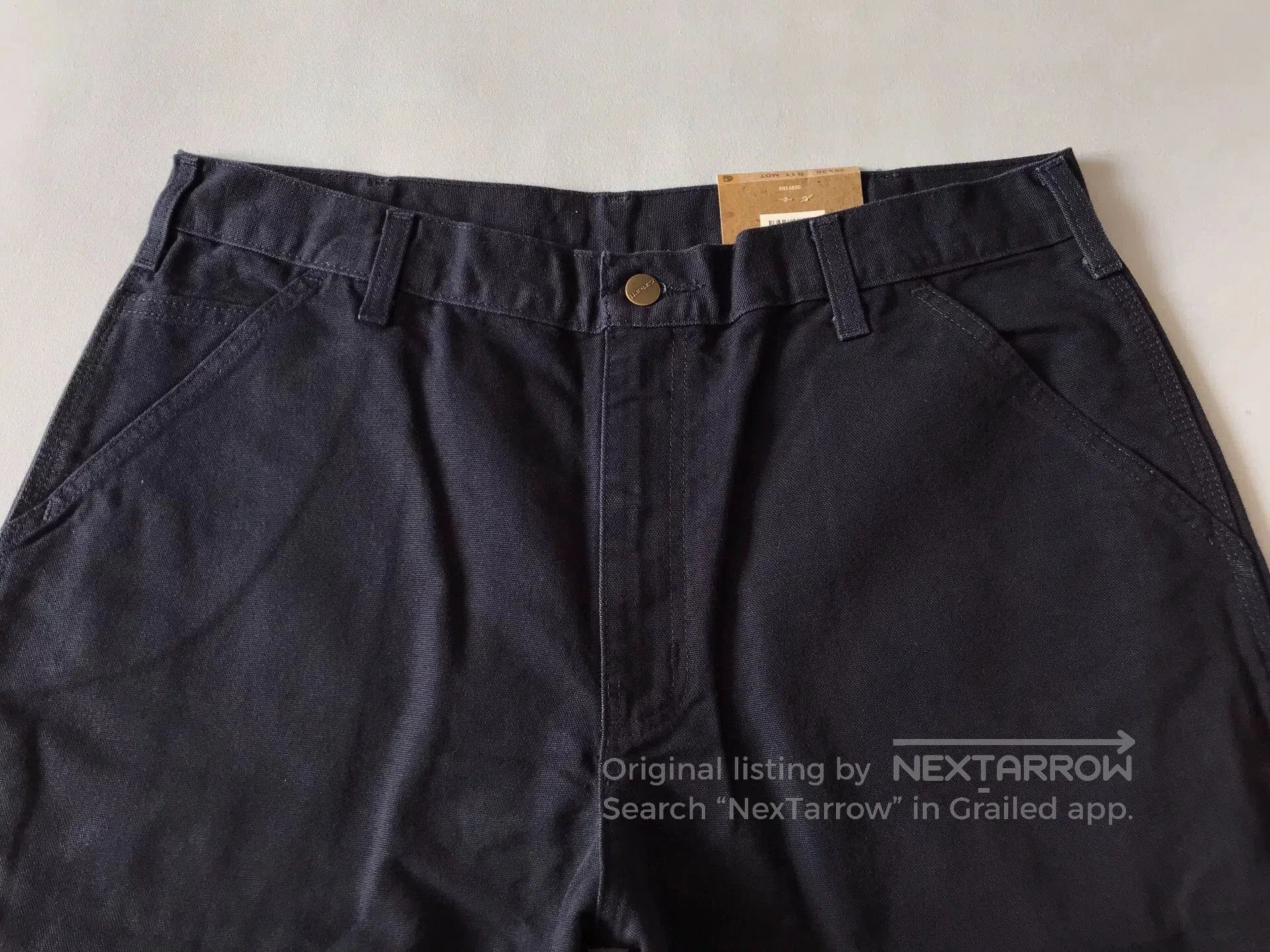 Carhartt Carhartt B11 MDT Midnight Blue Work Pants. Size US 36 / EU 52 - 4 Thumbnail